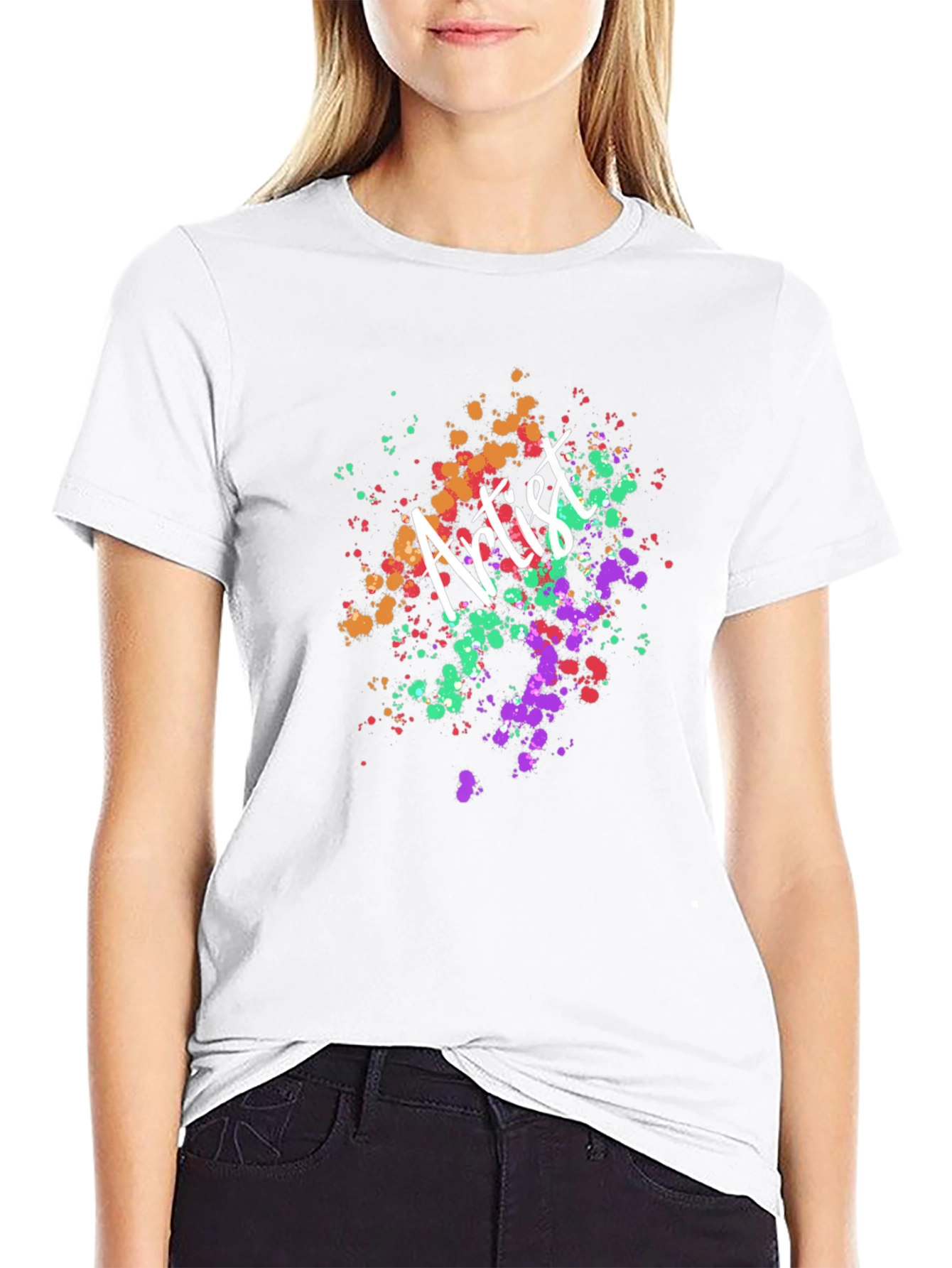 Artist Splatter Tee - Creative Expression Shirt