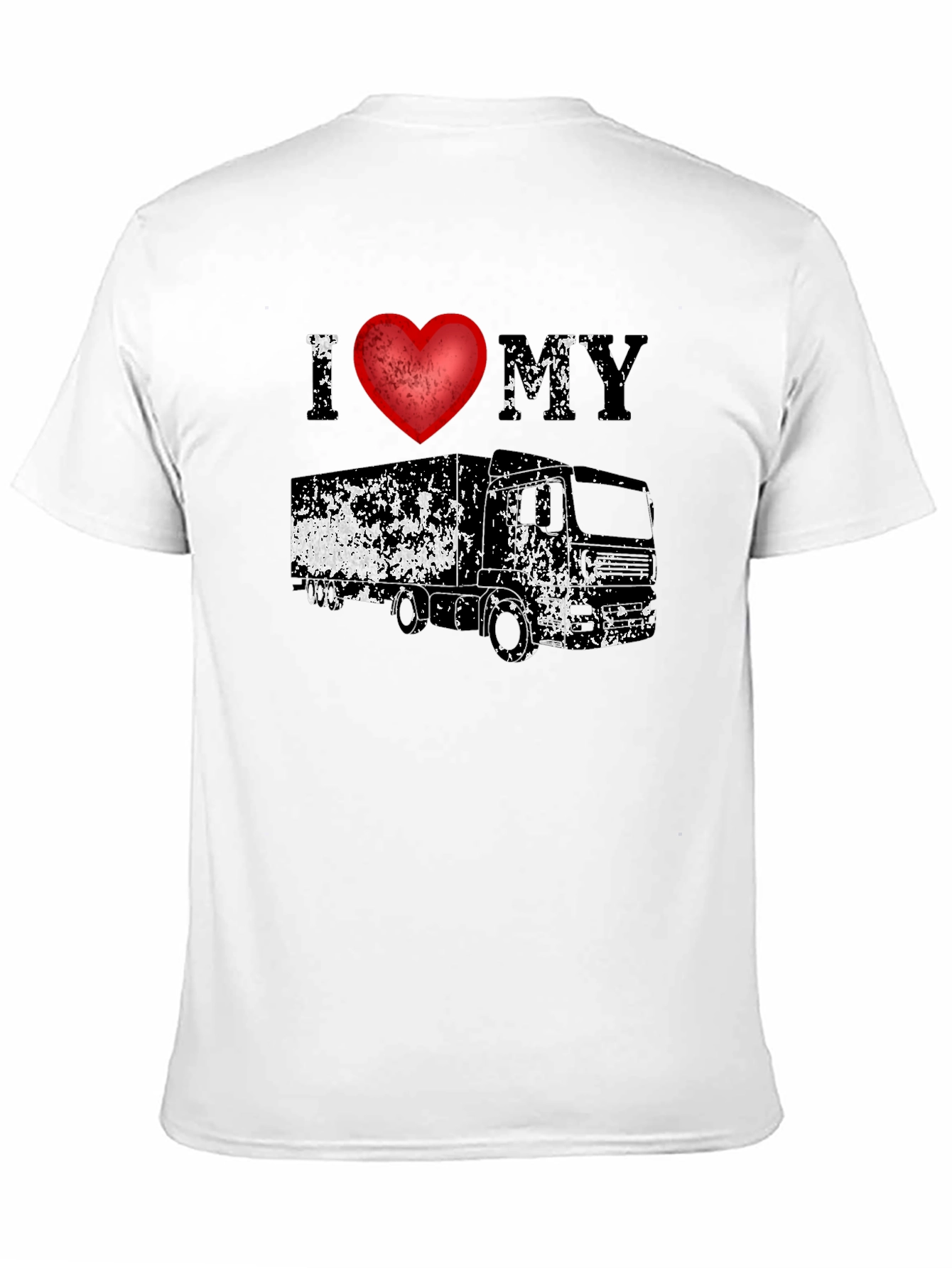 I Love My Truck Graphic Tee