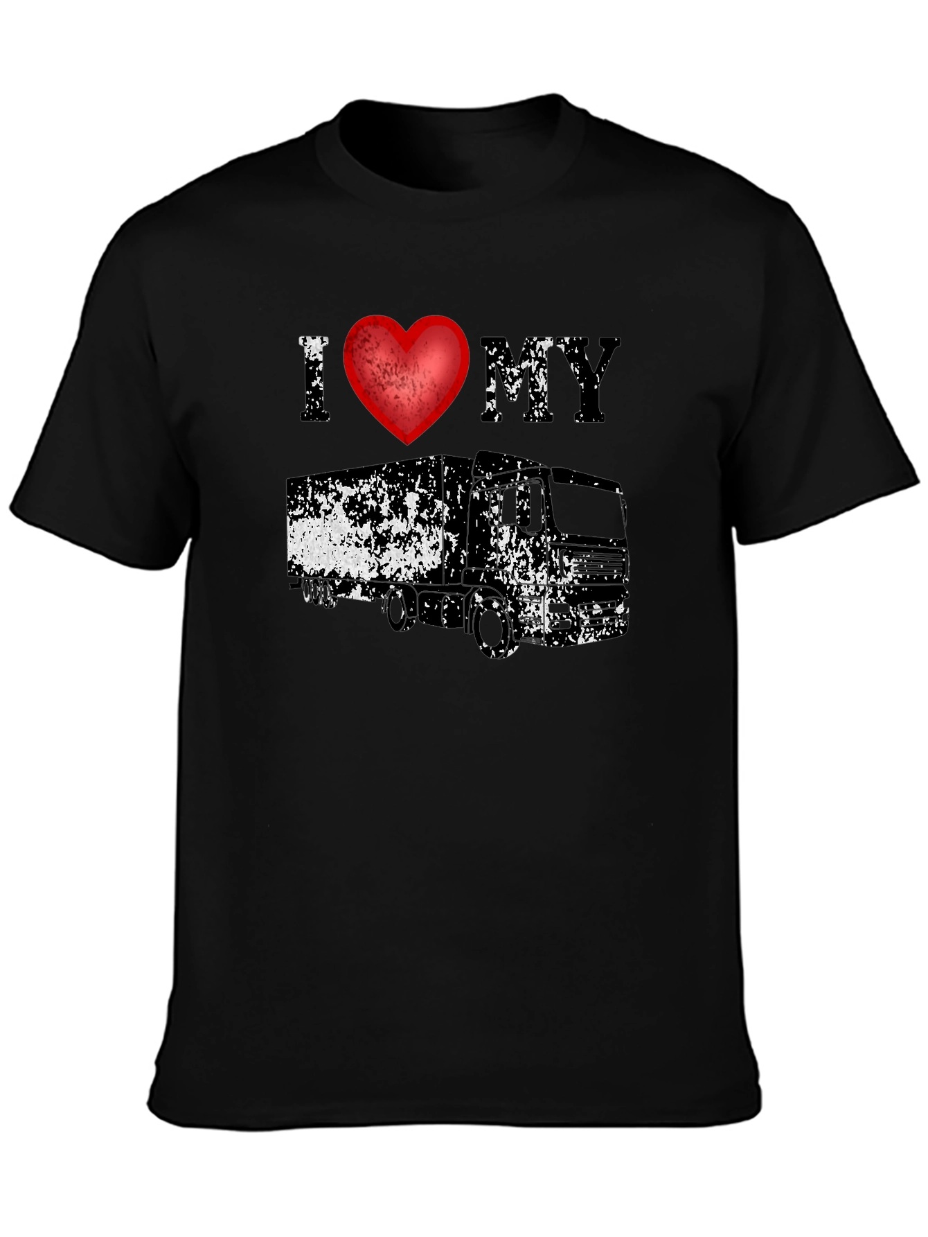 I Love My Truck Graphic Tee