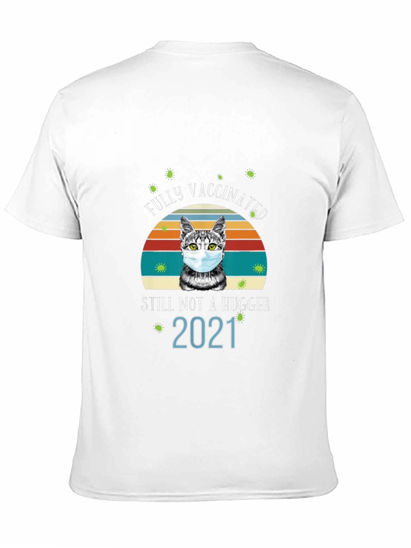 Fully Vaccinated Cat Graphic Tee