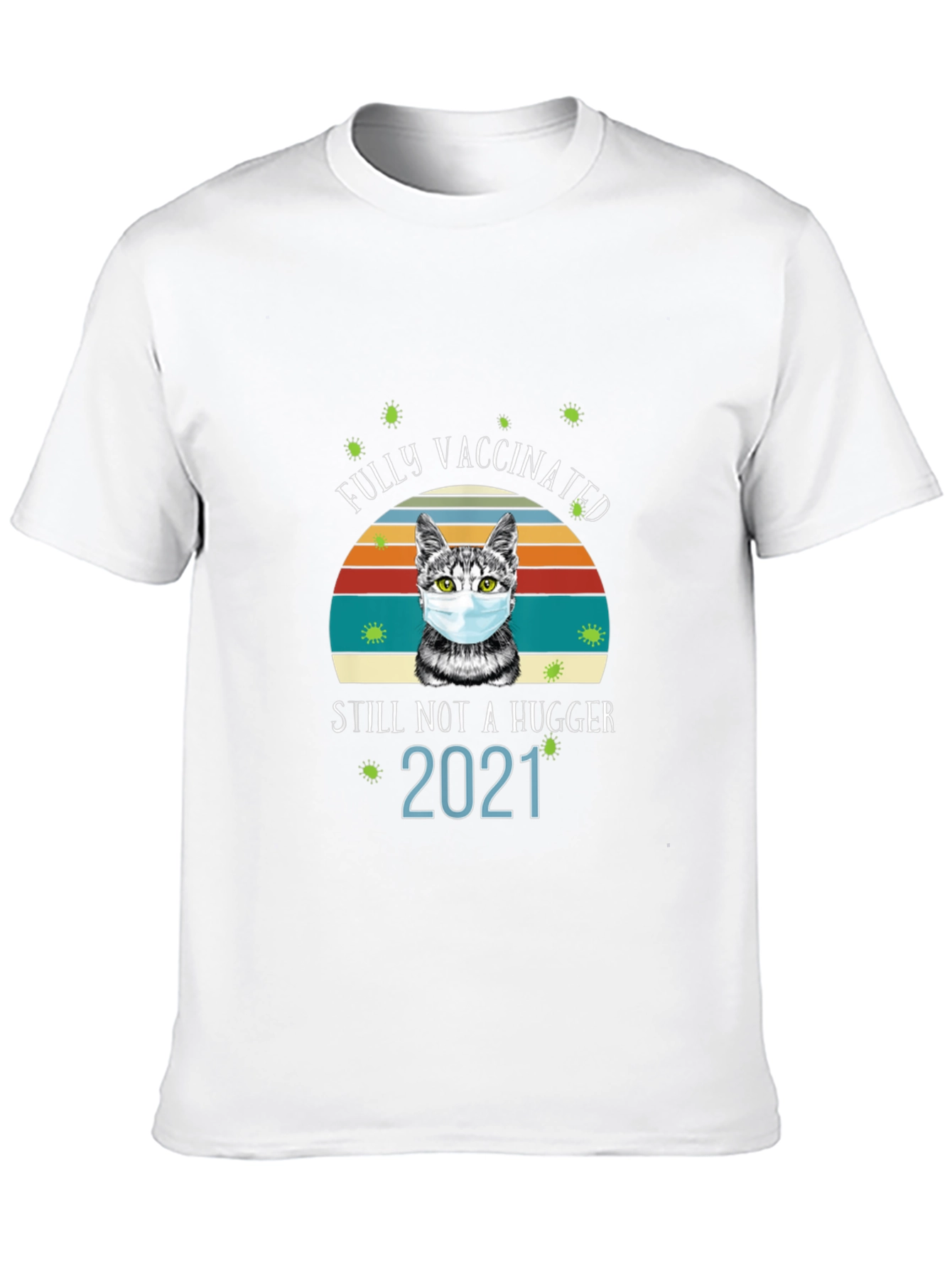 Fully Vaccinated Cat Graphic Tee