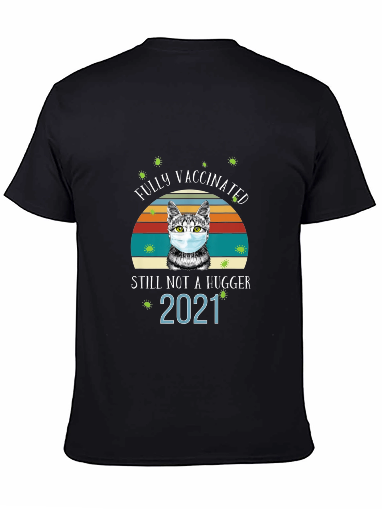 Fully Vaccinated Cat Graphic Tee