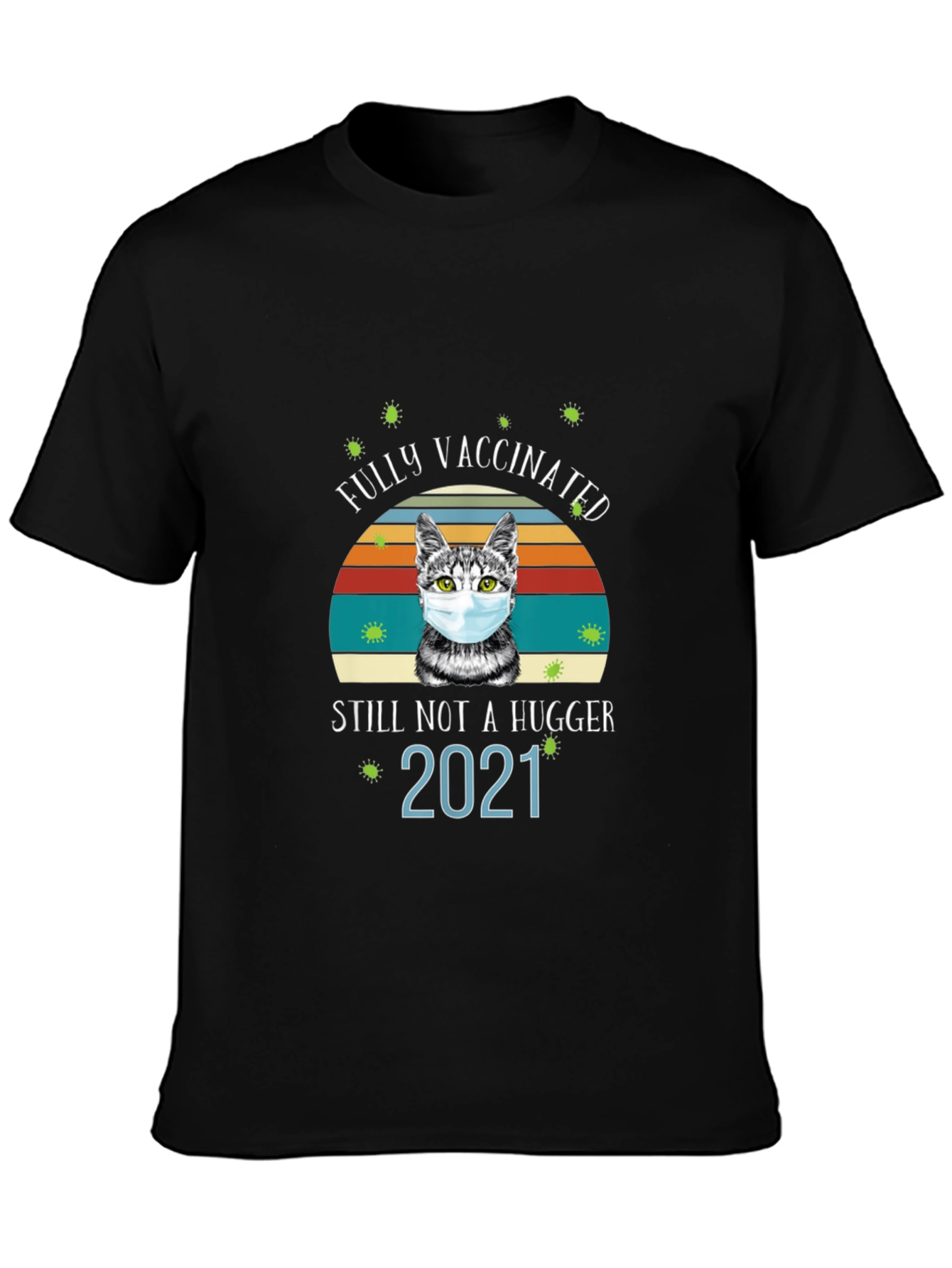 Fully Vaccinated Cat Graphic Tee
