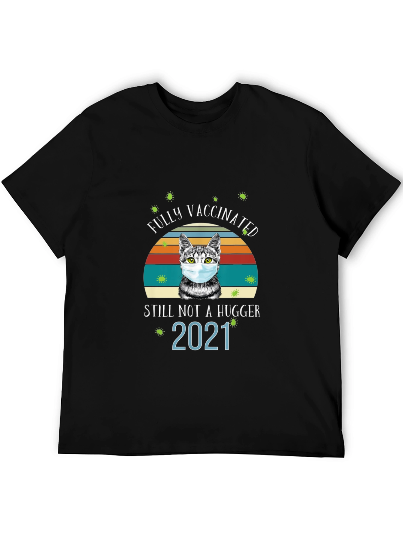Fully Vaccinated Cat Graphic Tee