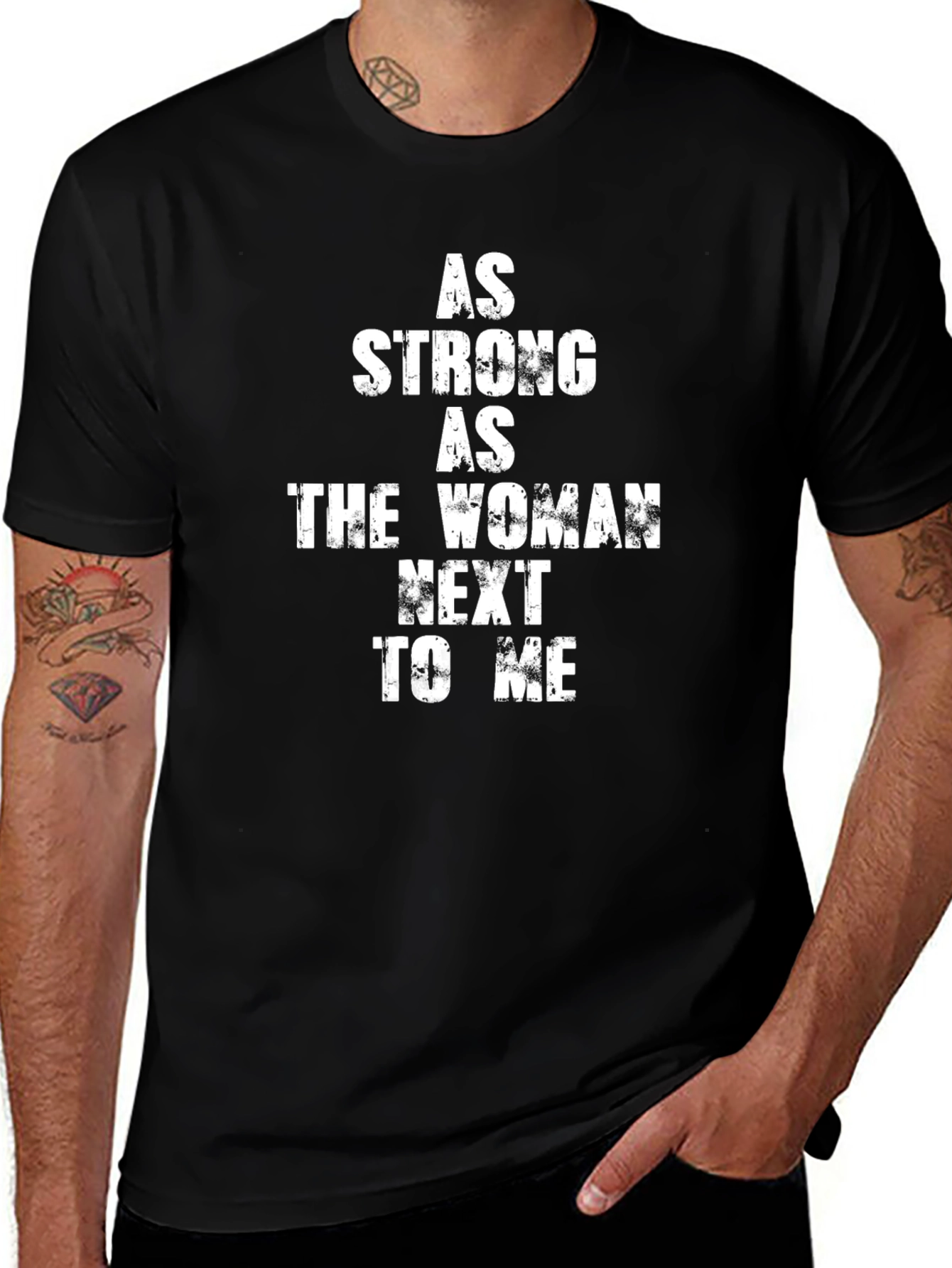 Strong Woman T-Shirt - Empowering Graphic Tee