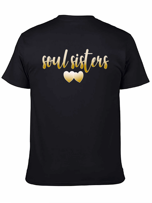 Soul Sisters Black Graphic Tee