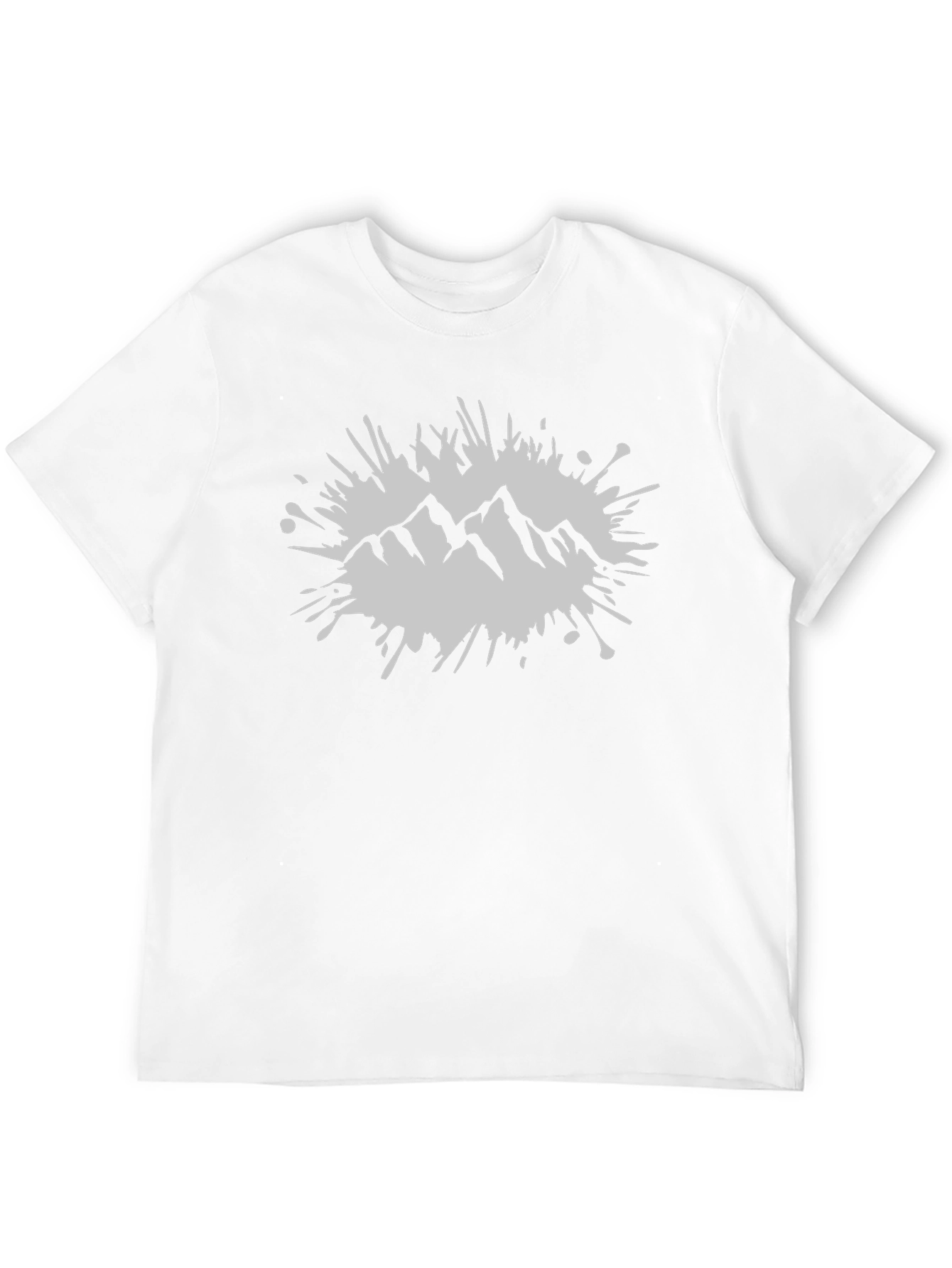 Mountain Graphic Tee - Stylish Black T-Shirt