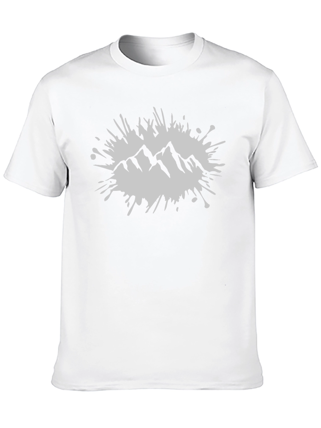 Mountain Graphic Tee - Stylish Black T-Shirt