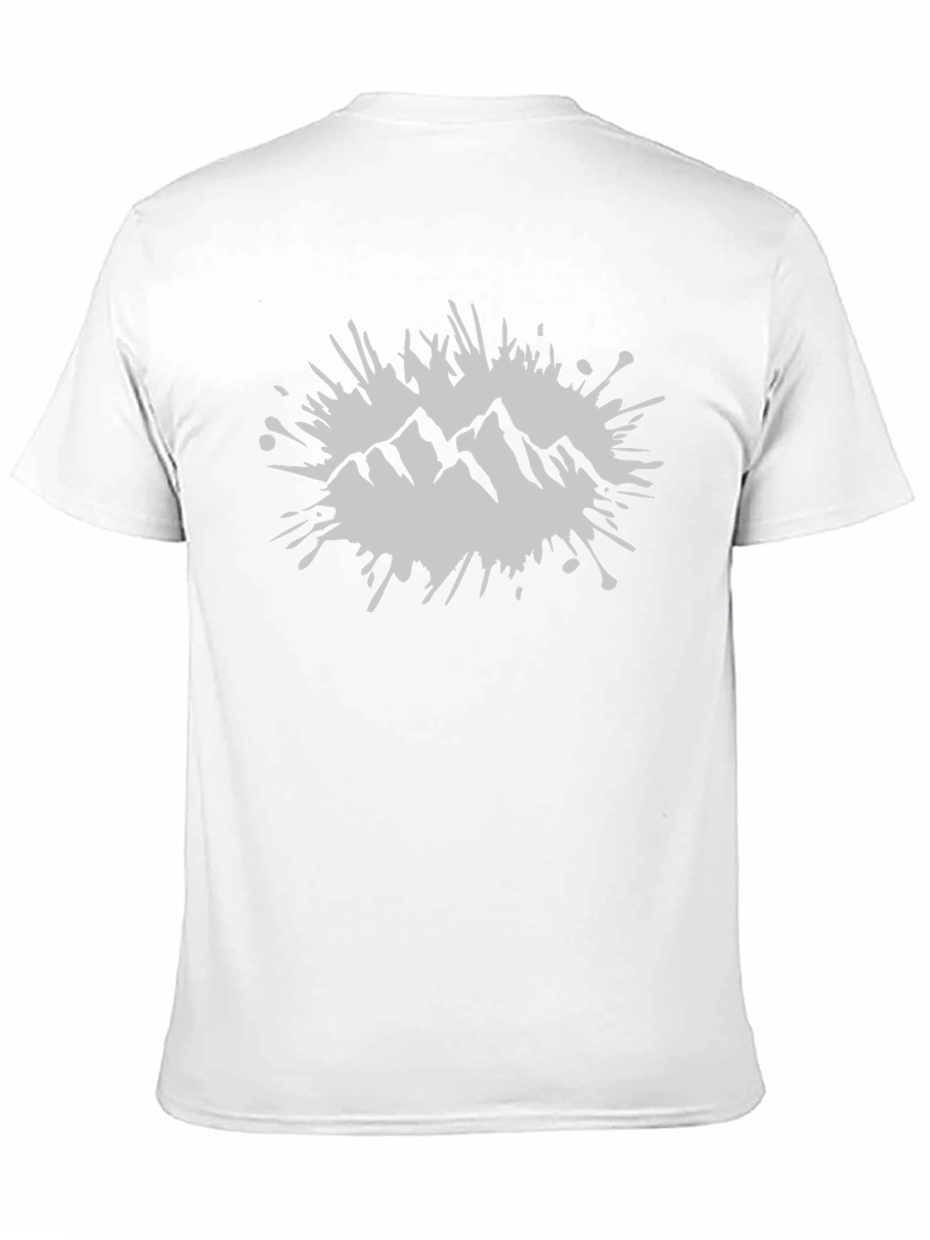 Mountain Graphic Tee - Stylish Black T-Shirt