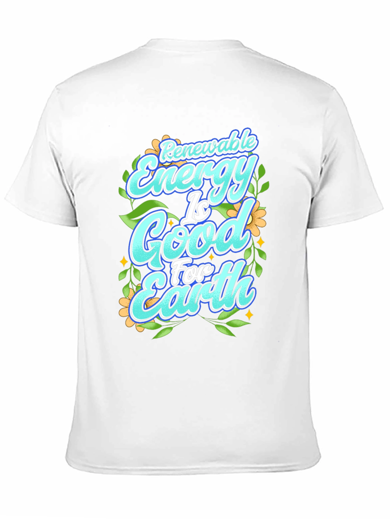 Renewable Energy T-Shirt - Earth Friendly Apparel