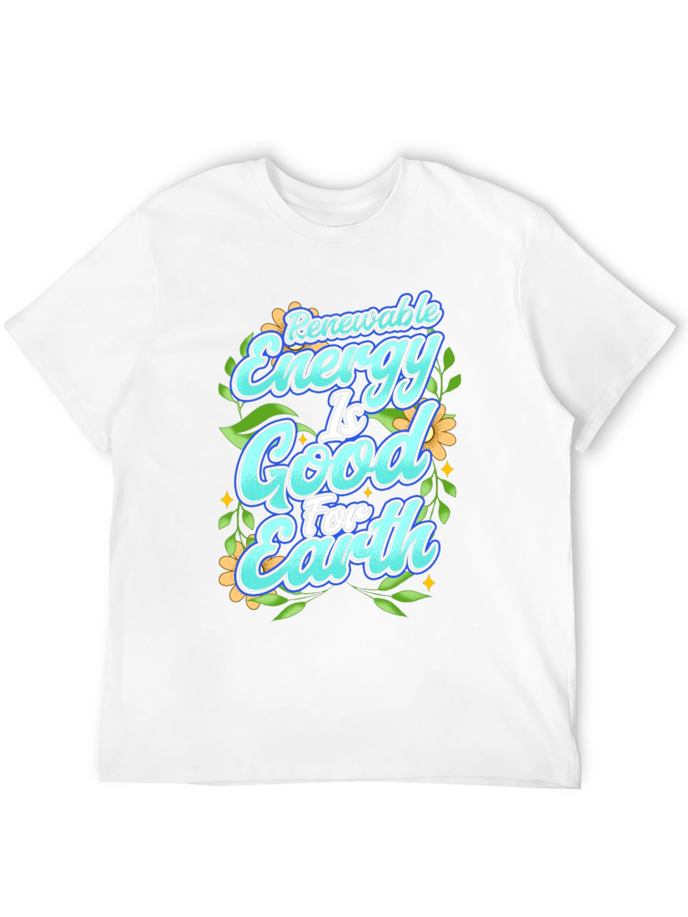 Renewable Energy T-Shirt - Earth Friendly Apparel