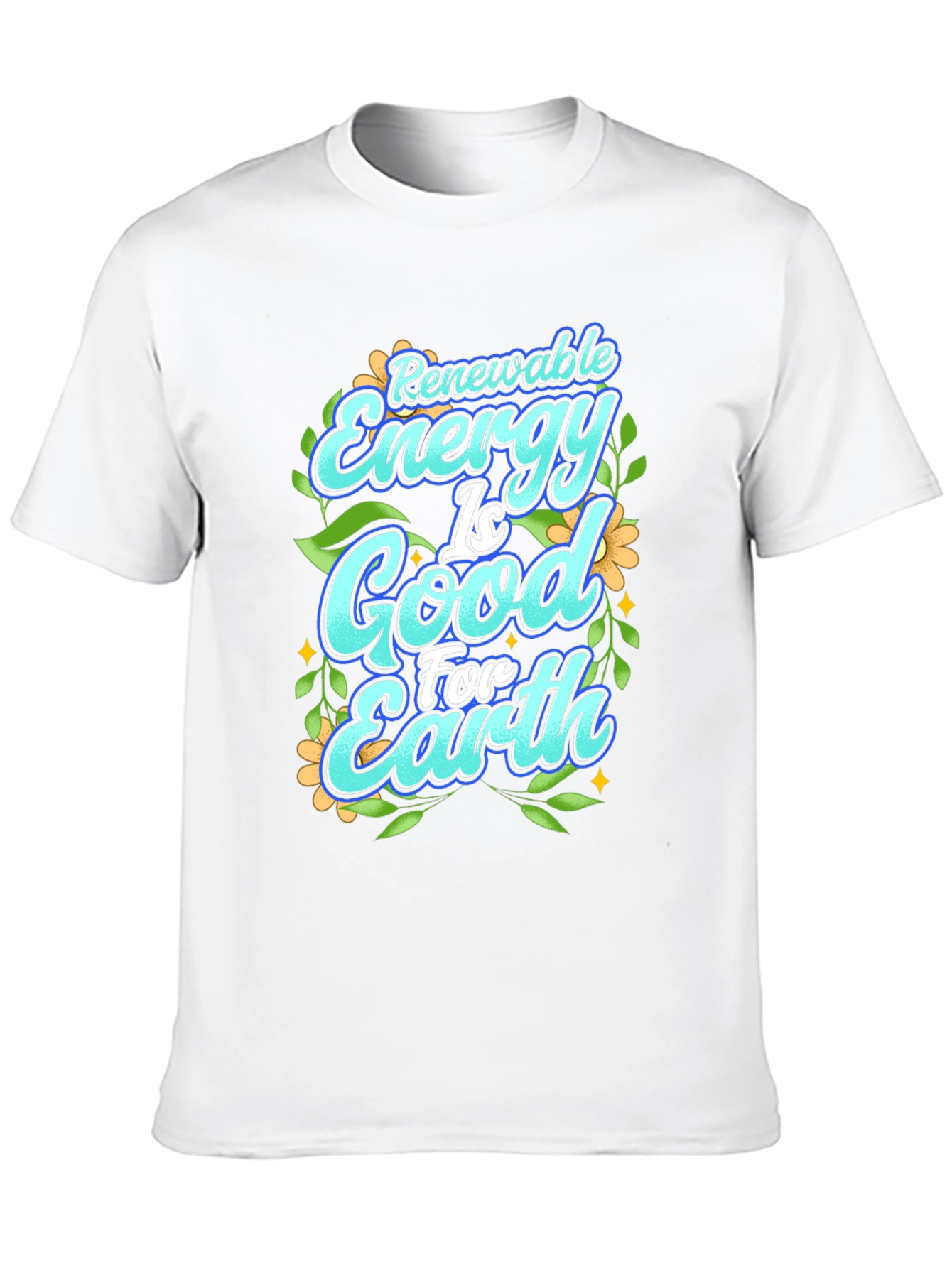Renewable Energy T-Shirt - Earth Friendly Apparel
