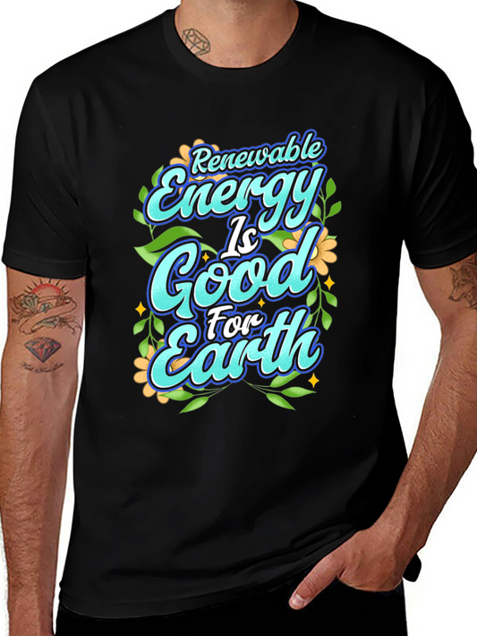 Renewable Energy T-Shirt - Earth Friendly Apparel