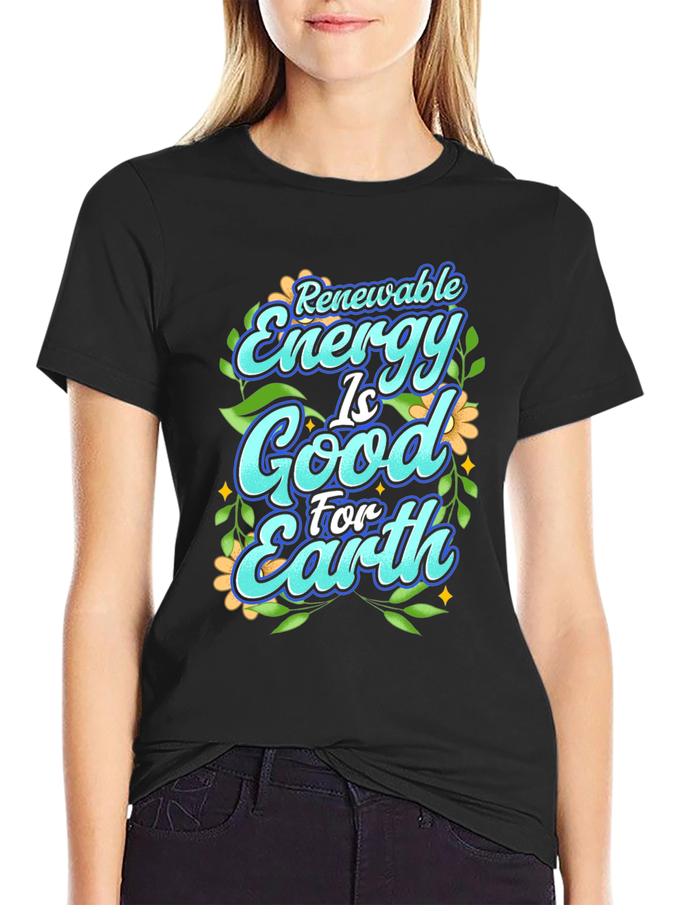 Renewable Energy T-Shirt - Earth Friendly Apparel