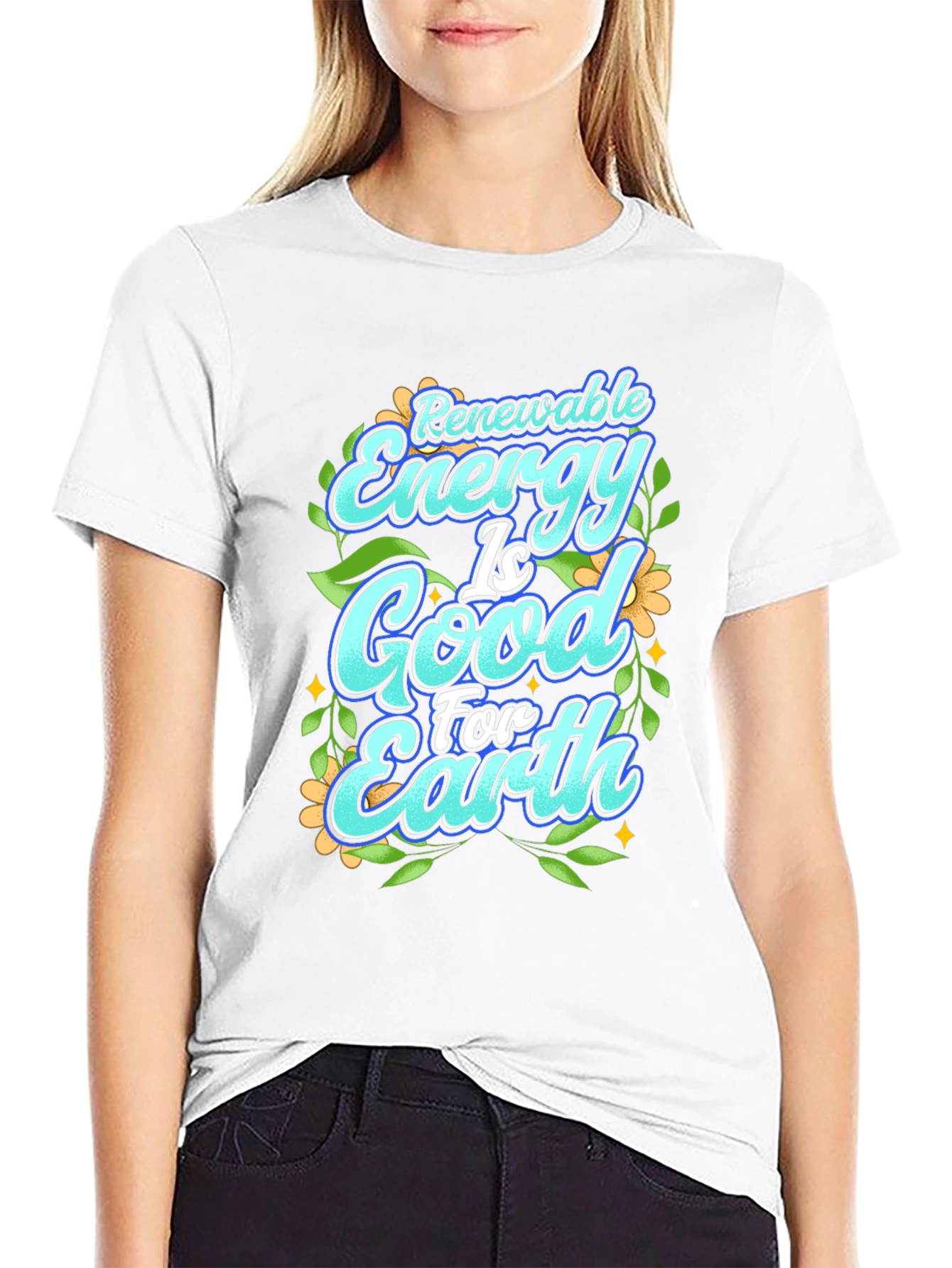 Renewable Energy T-Shirt - Earth Friendly Apparel