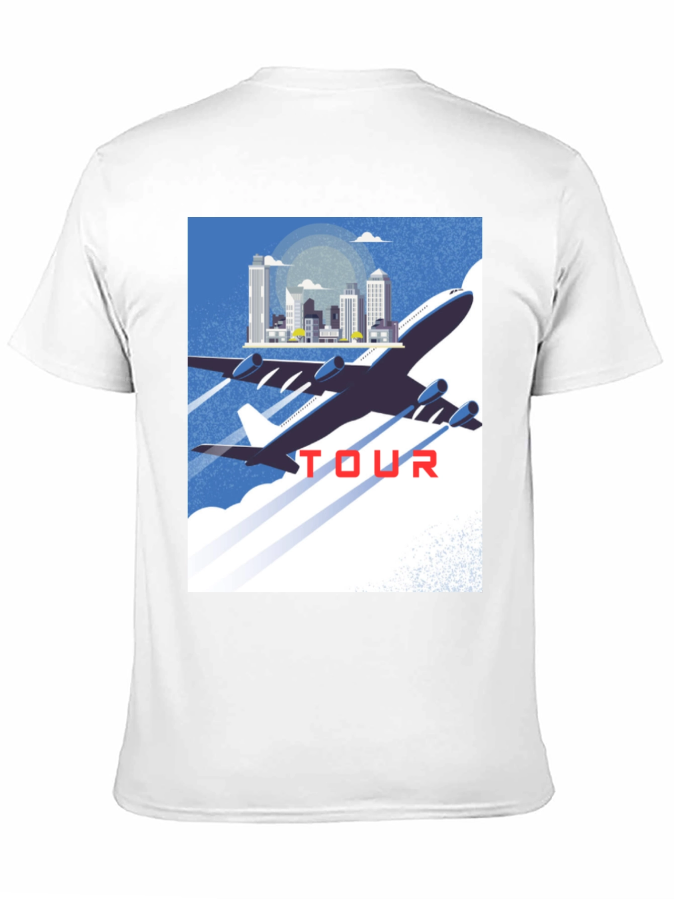 Airplane Tour Graphic T-Shirt