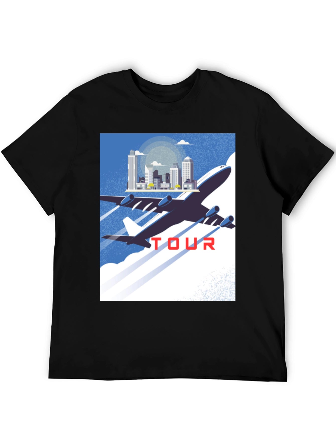 Airplane Tour Graphic T-Shirt