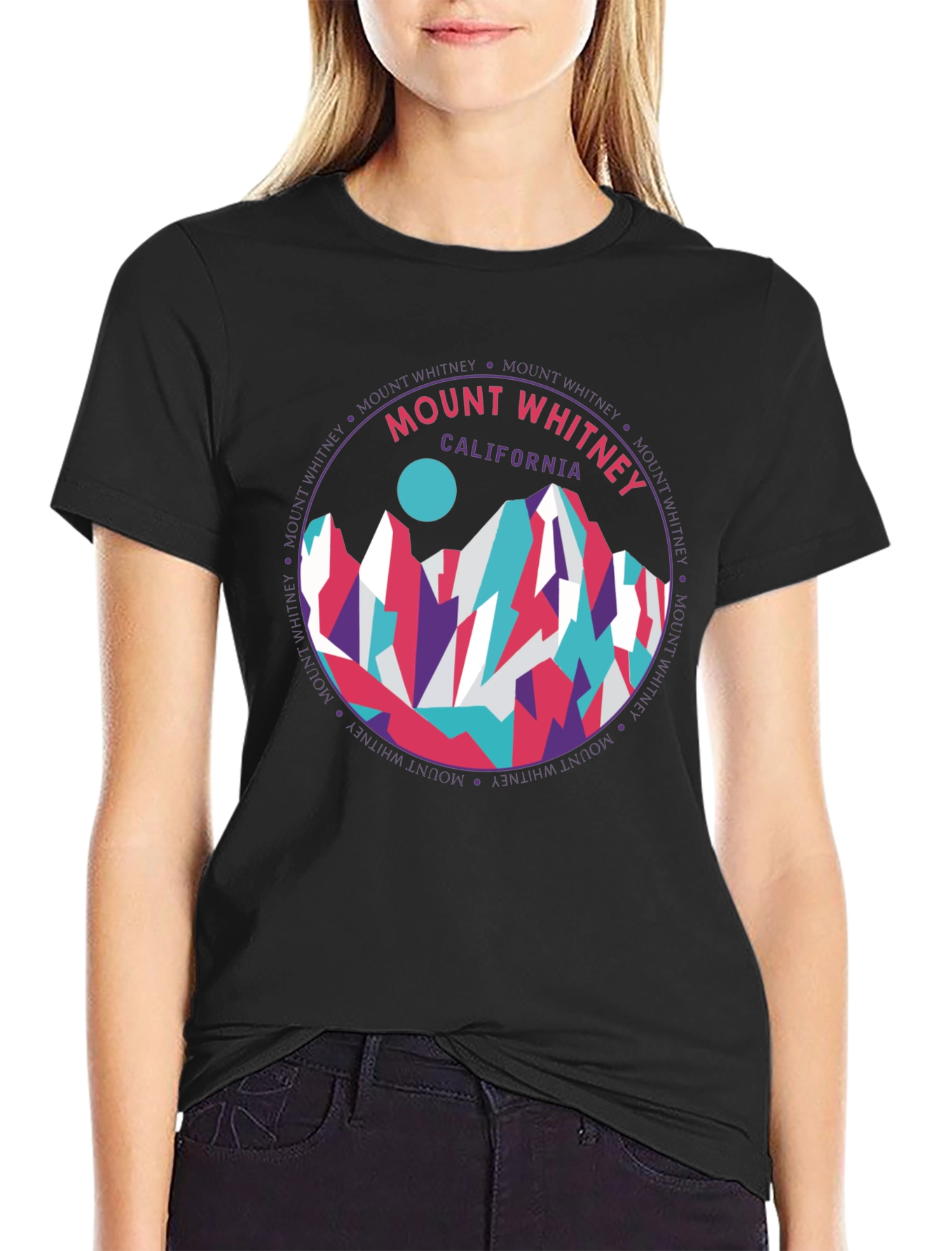 Mount Whitney California Graphic Tee