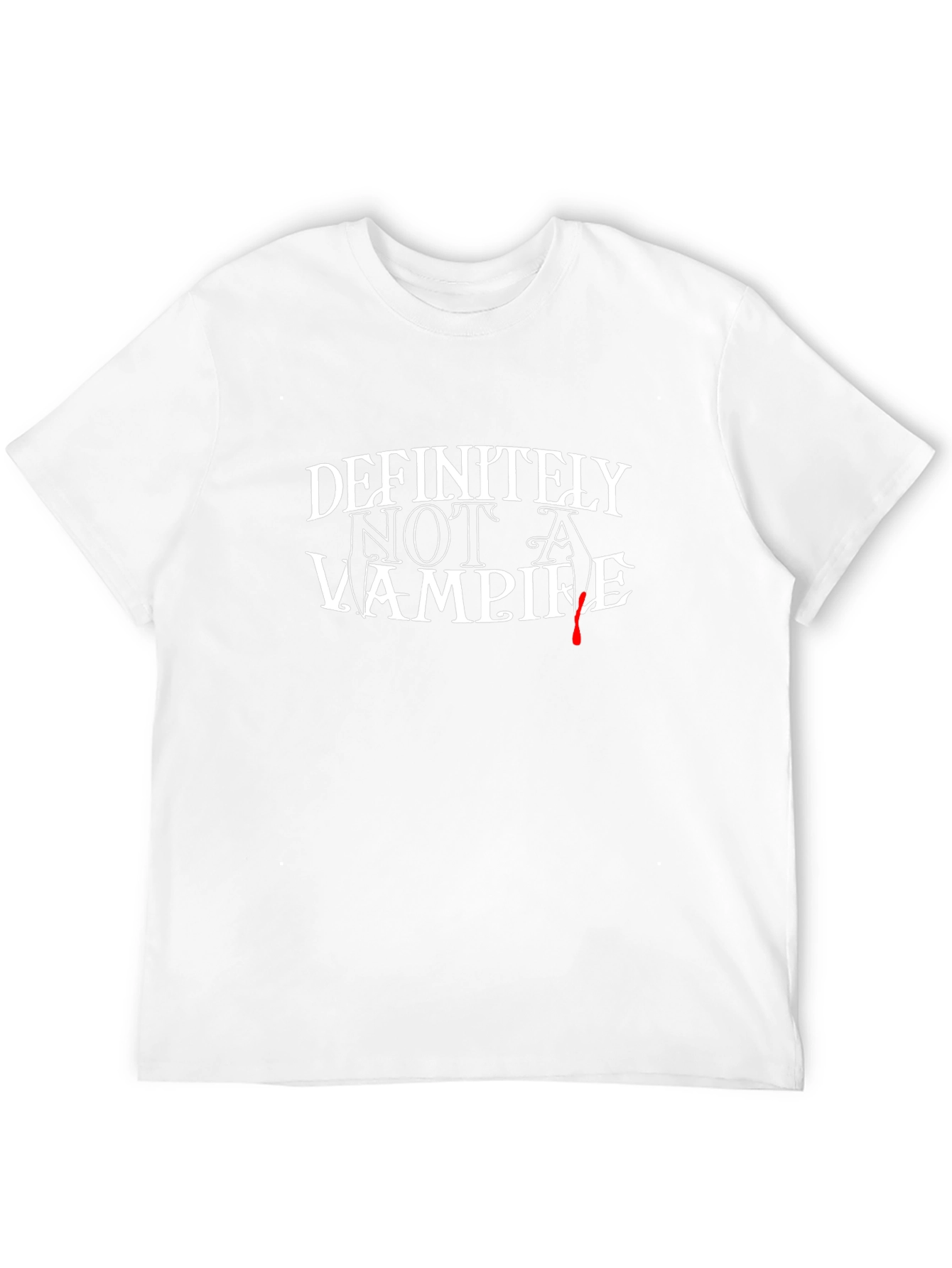 Definitely Not a Vampire Graphic T-Shirt