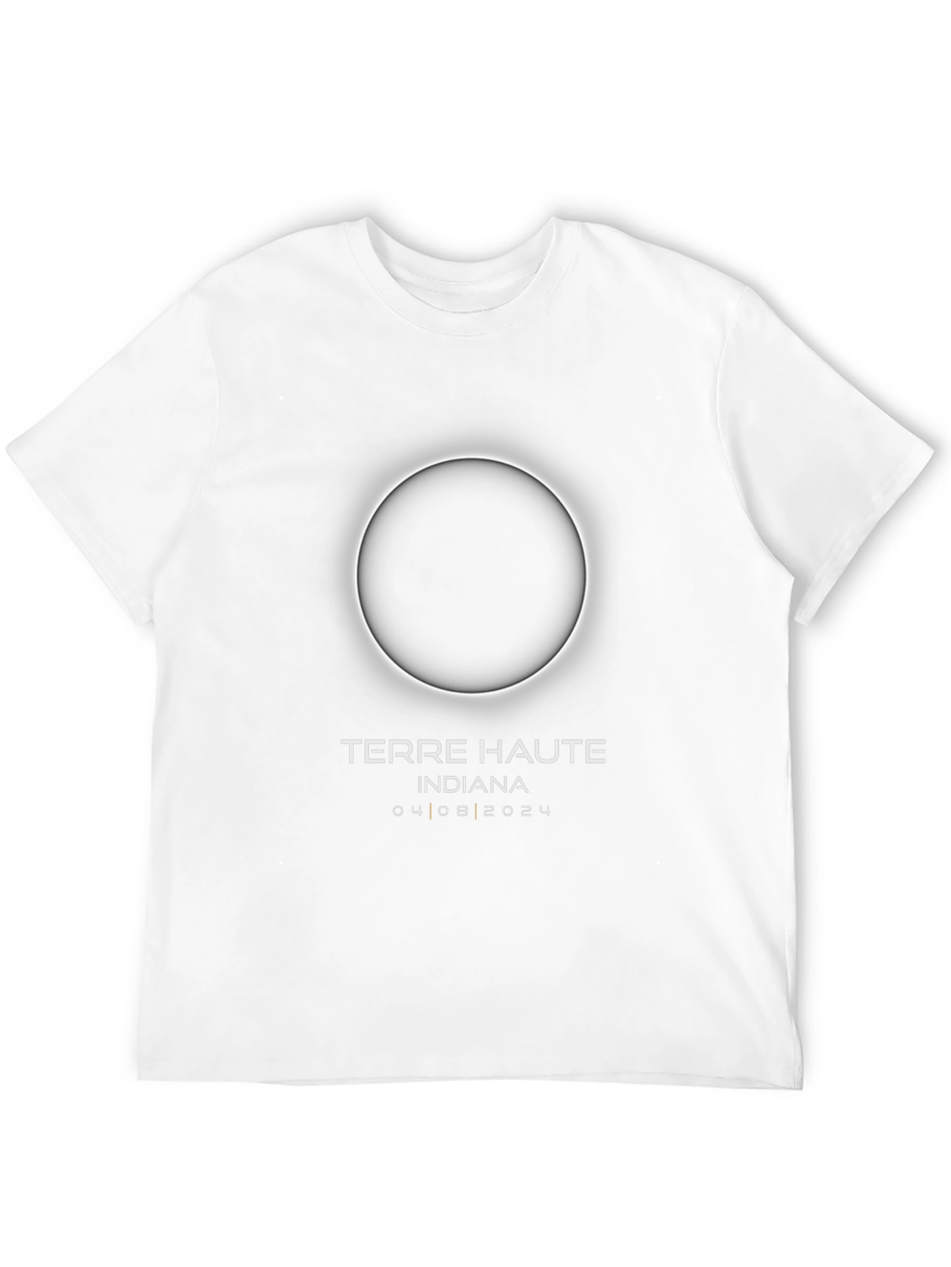 Total Solar Eclipse Terre Haute Indiana T-Shirt 2024