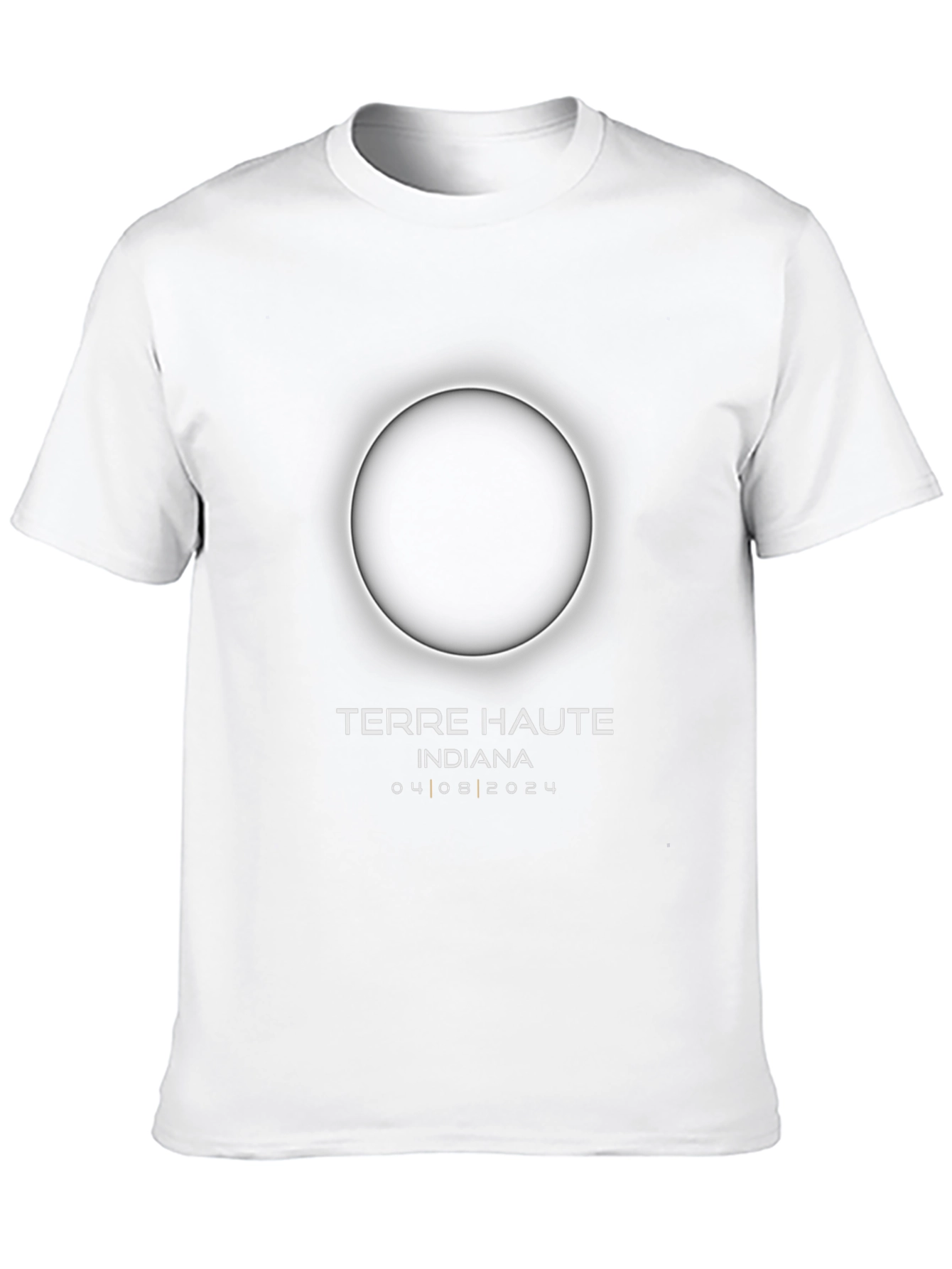 Total Solar Eclipse Terre Haute Indiana T-Shirt 2024