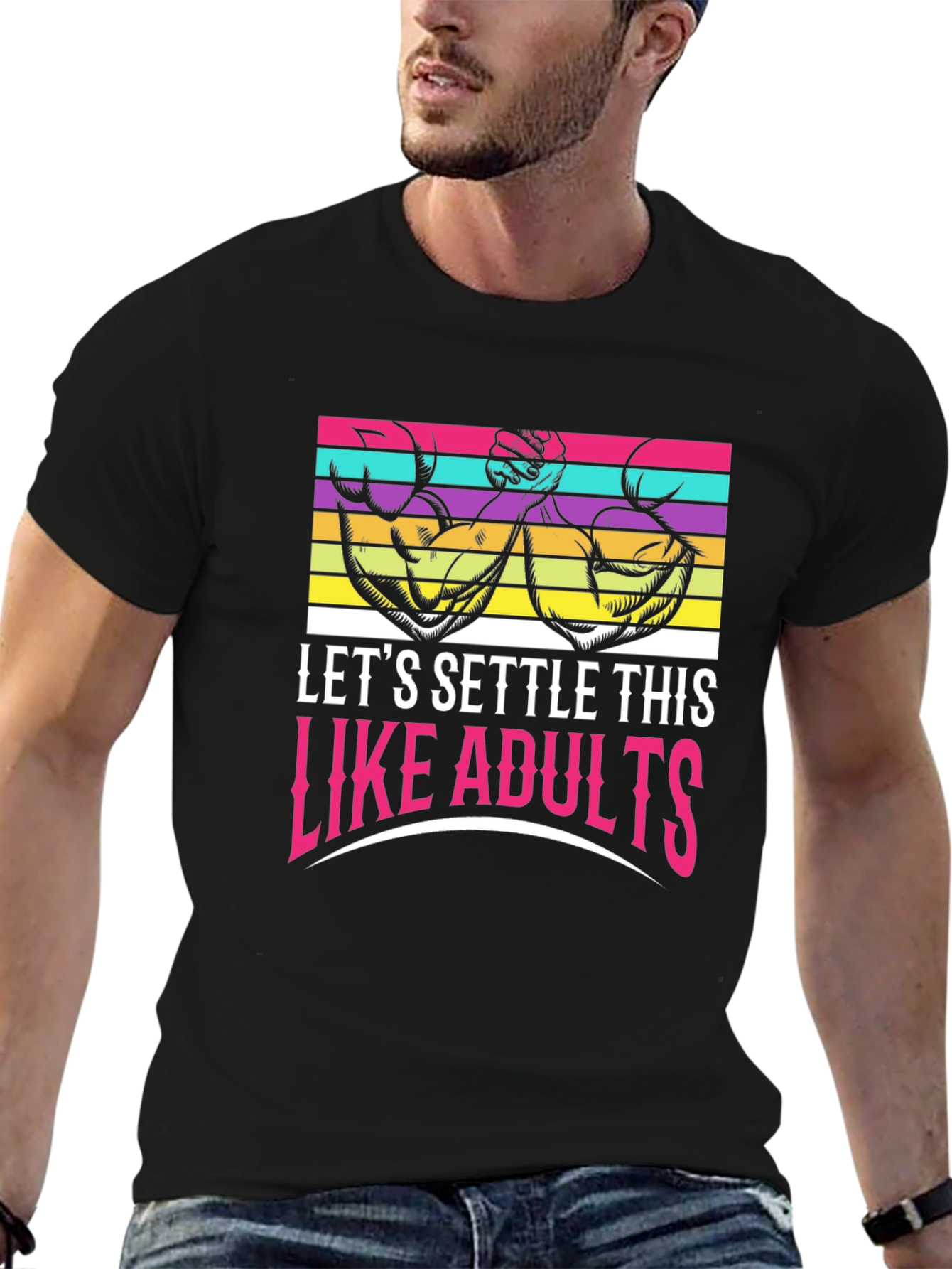 Lets Settle This Like Adults T-Shirt