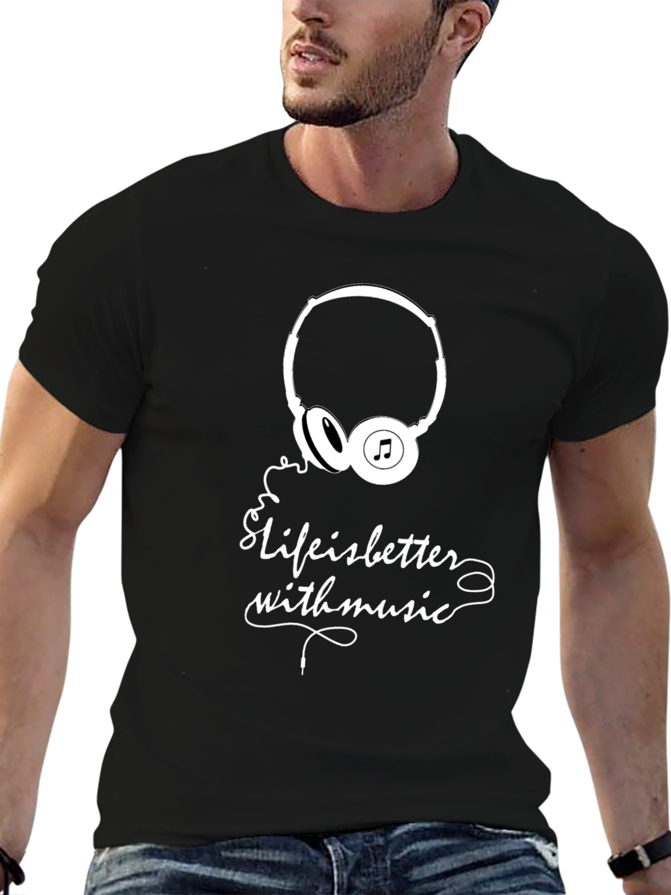 Life is Better with Music Graphic Tee