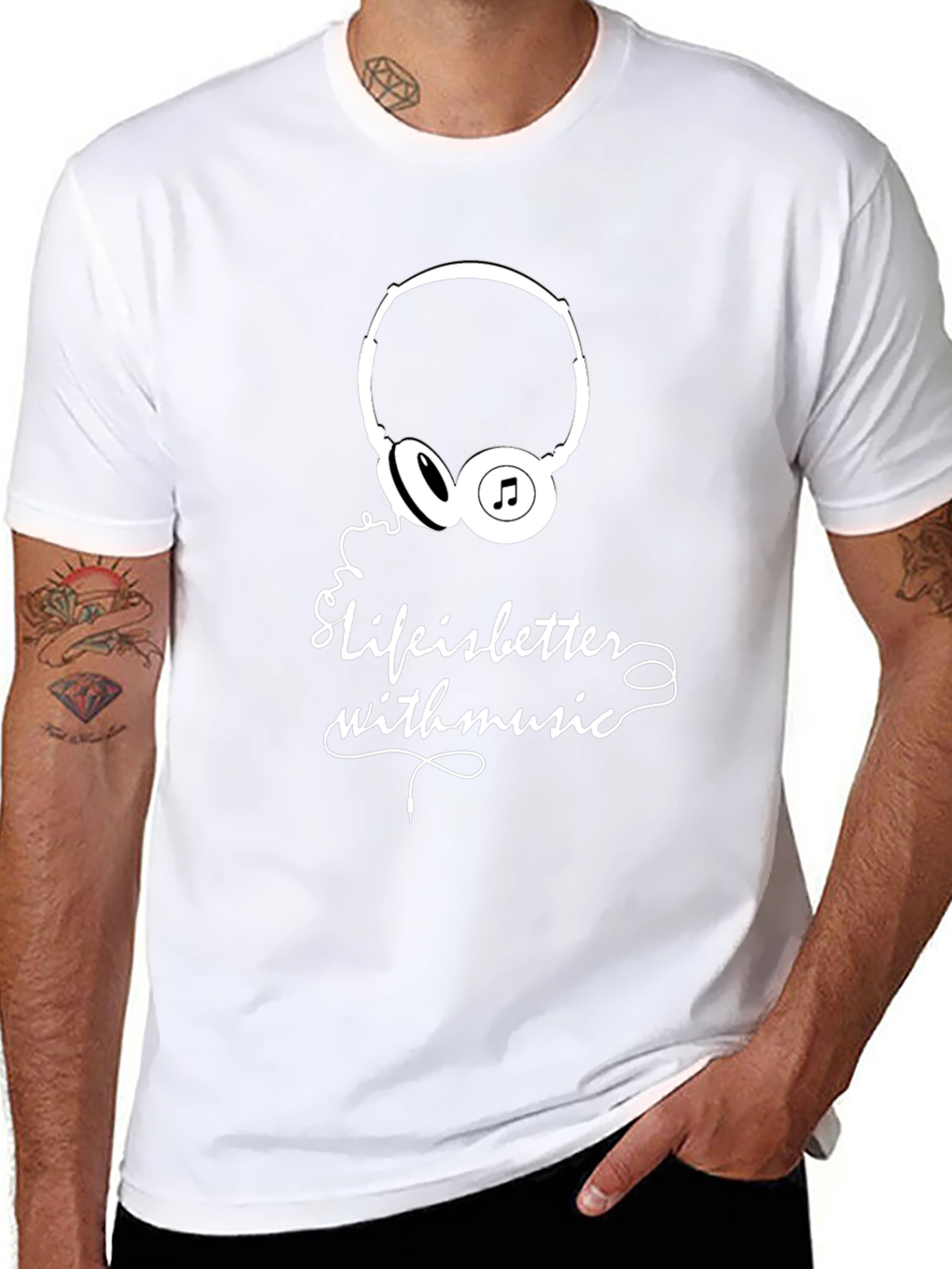 Life is Better with Music Graphic Tee