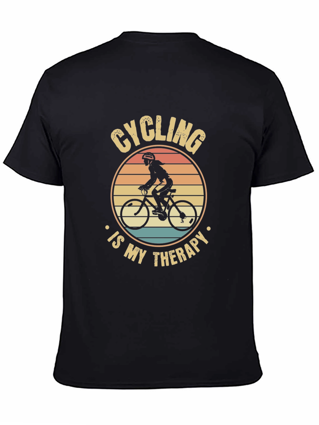 Cycling is My Therapy Graphic Tee