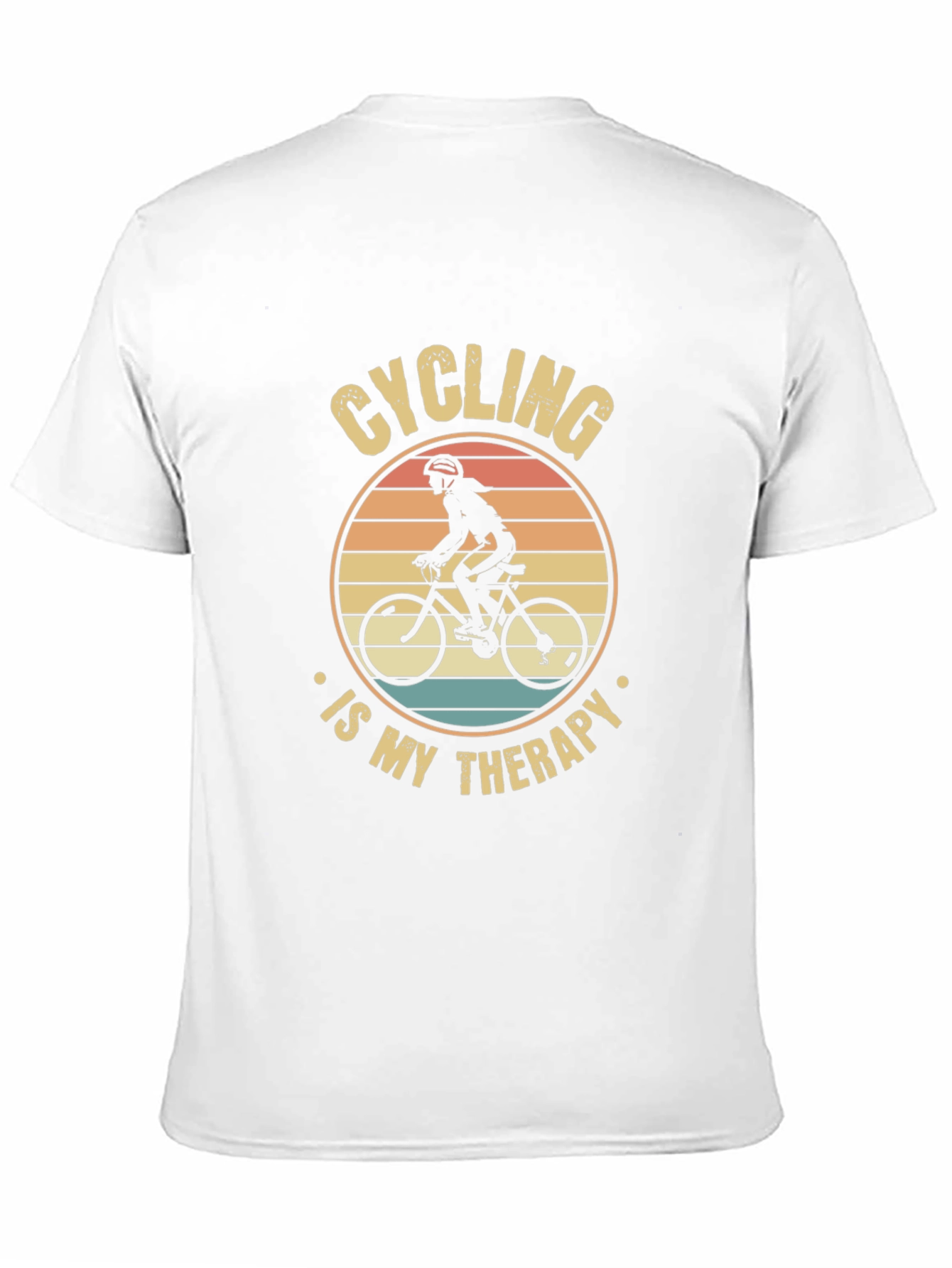 Cycling is My Therapy Graphic Tee