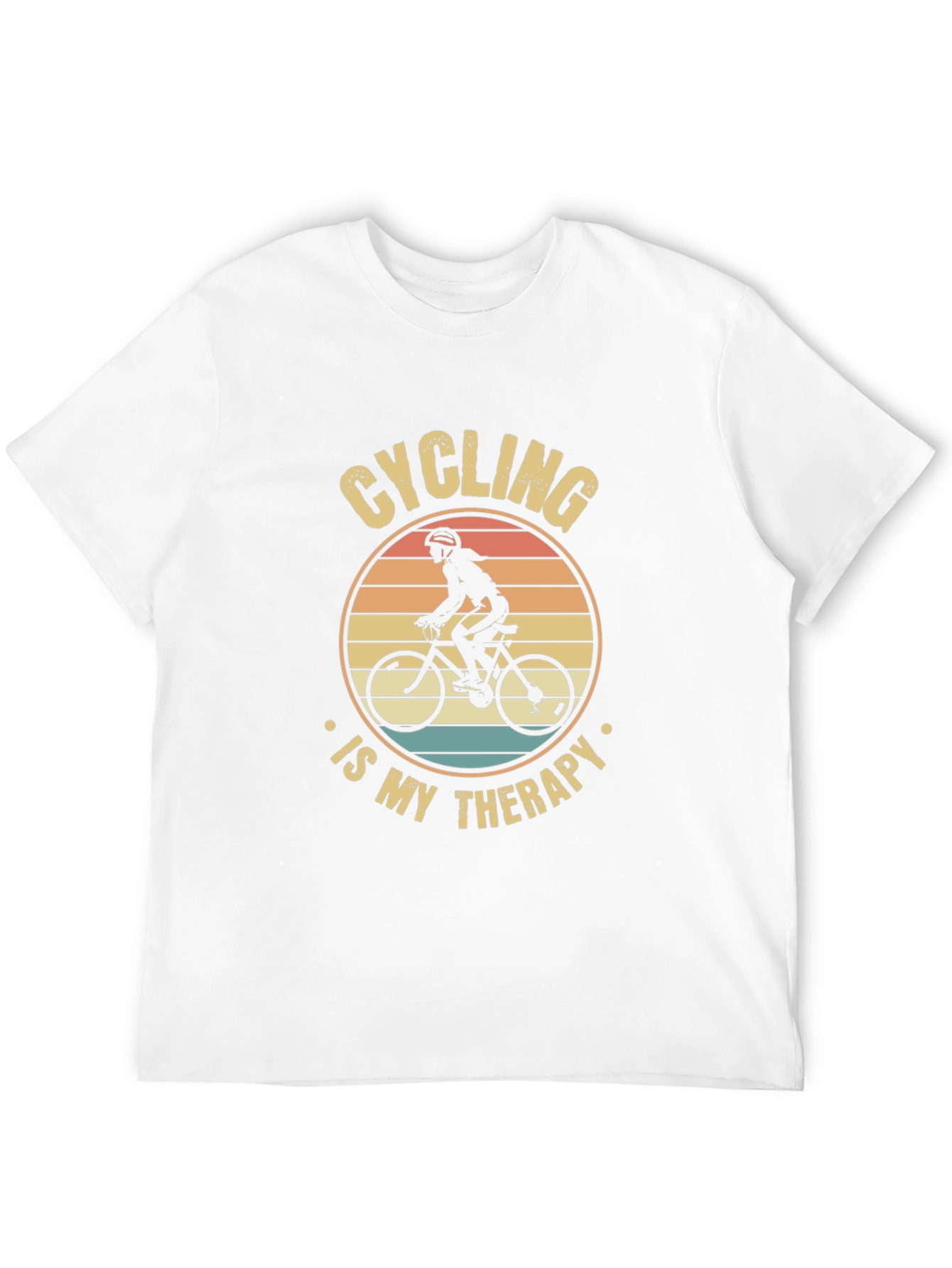 Cycling is My Therapy Graphic Tee