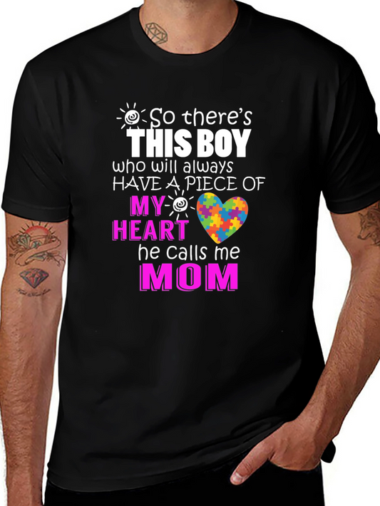Autism Awareness Mom T-Shirt
