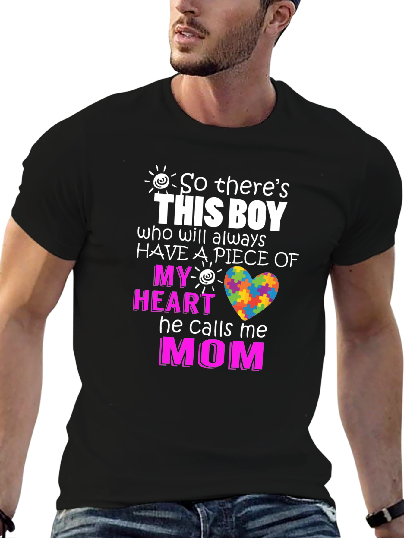Autism Awareness Mom T-Shirt