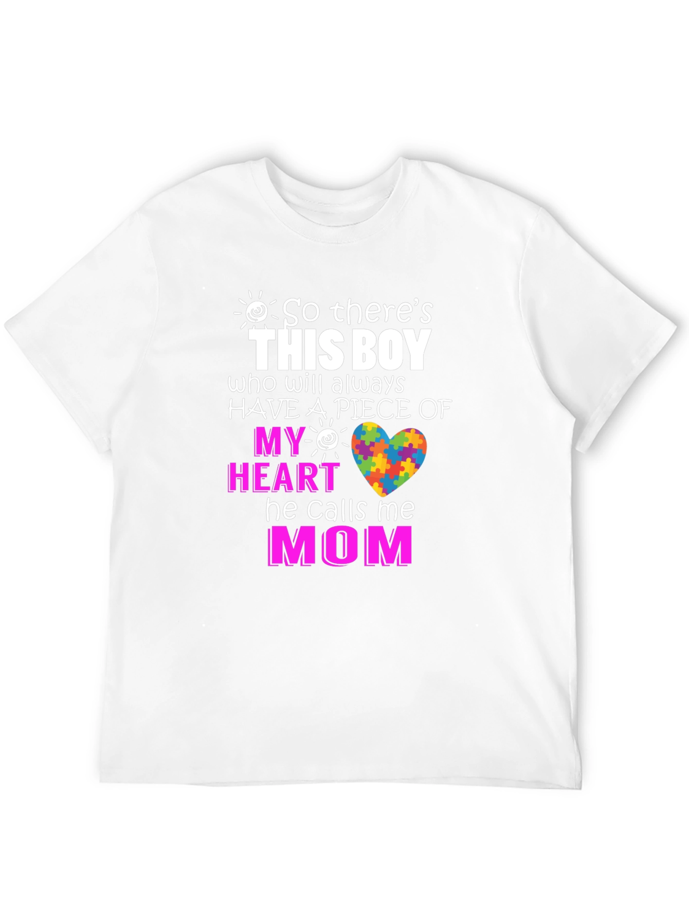 Autism Awareness Mom T-Shirt