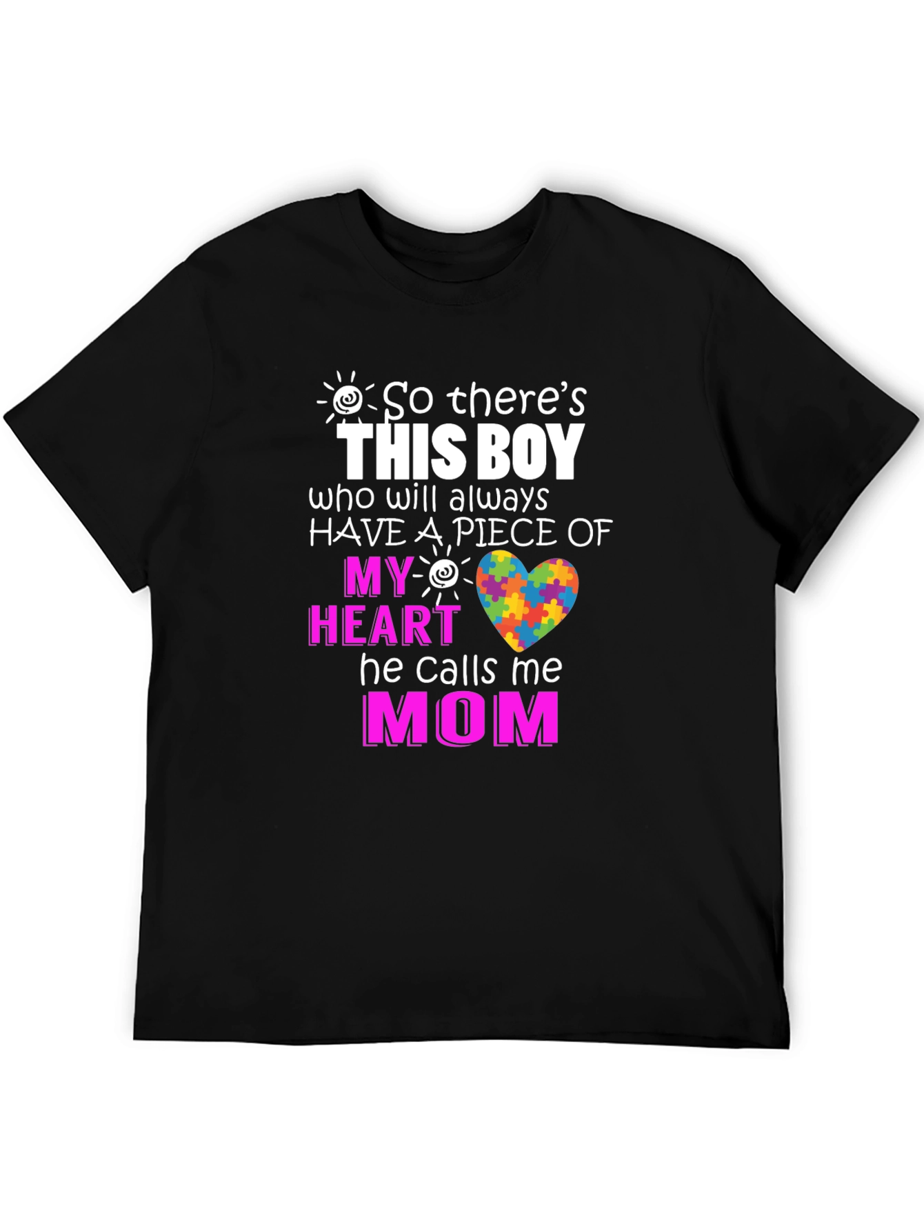 Autism Awareness Mom T-Shirt