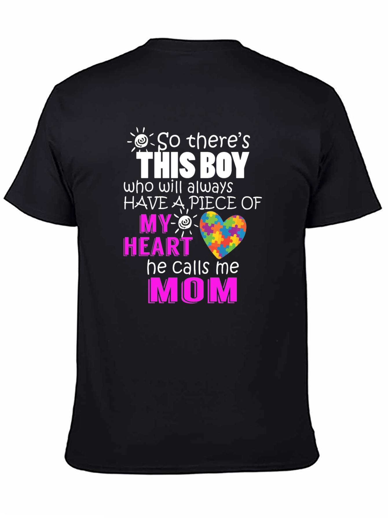 Autism Awareness Mom T-Shirt