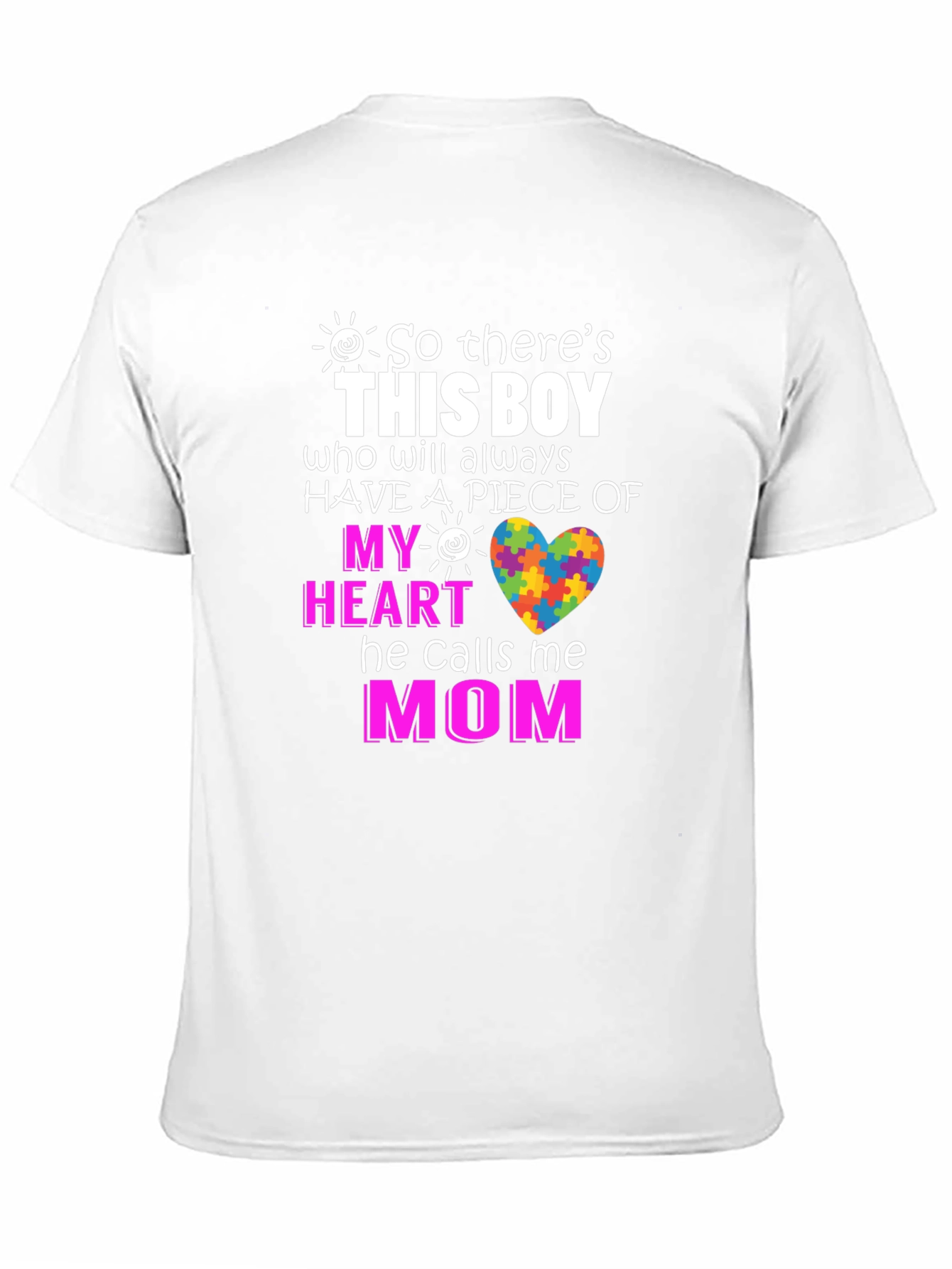 Autism Awareness Mom T-Shirt