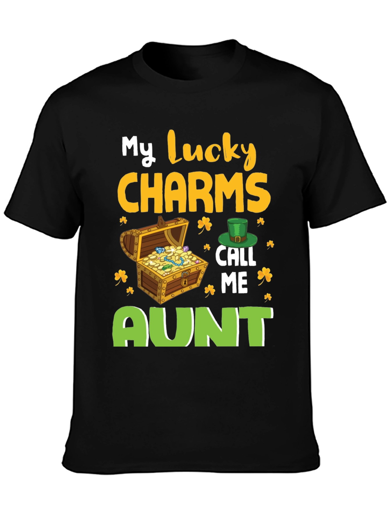 Lucky Charms Aunt St. Patricks Day T-Shirt