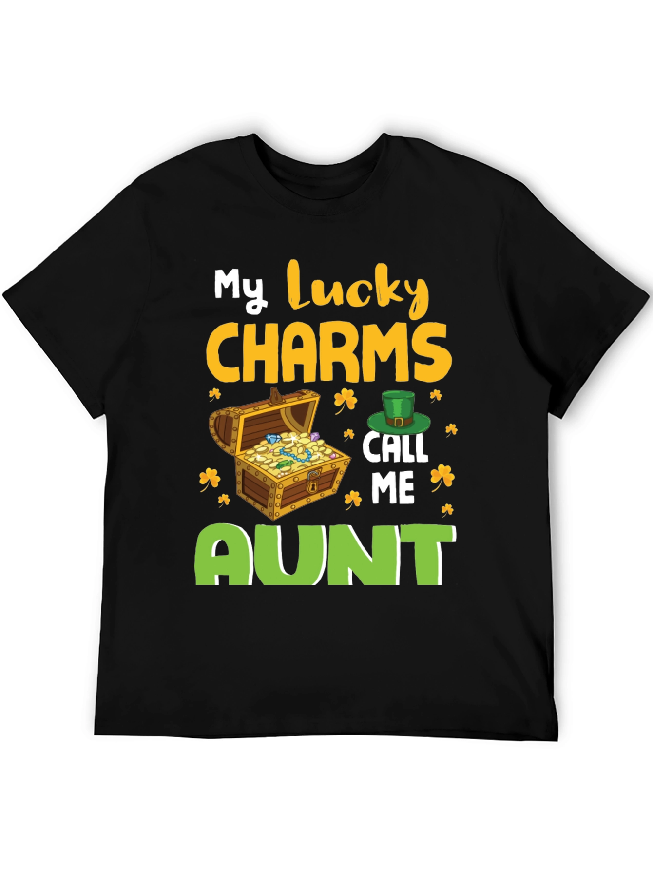Lucky Charms Aunt St. Patricks Day T-Shirt