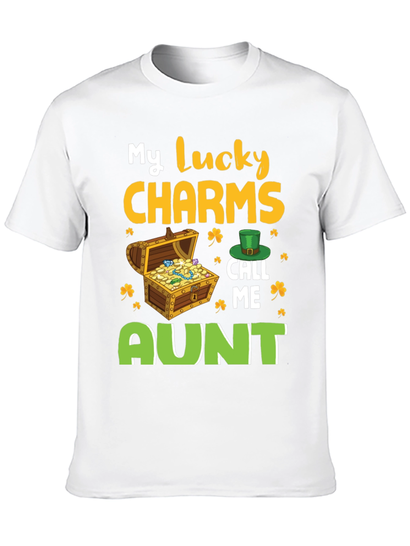 Lucky Charms Aunt St. Patricks Day T-Shirt
