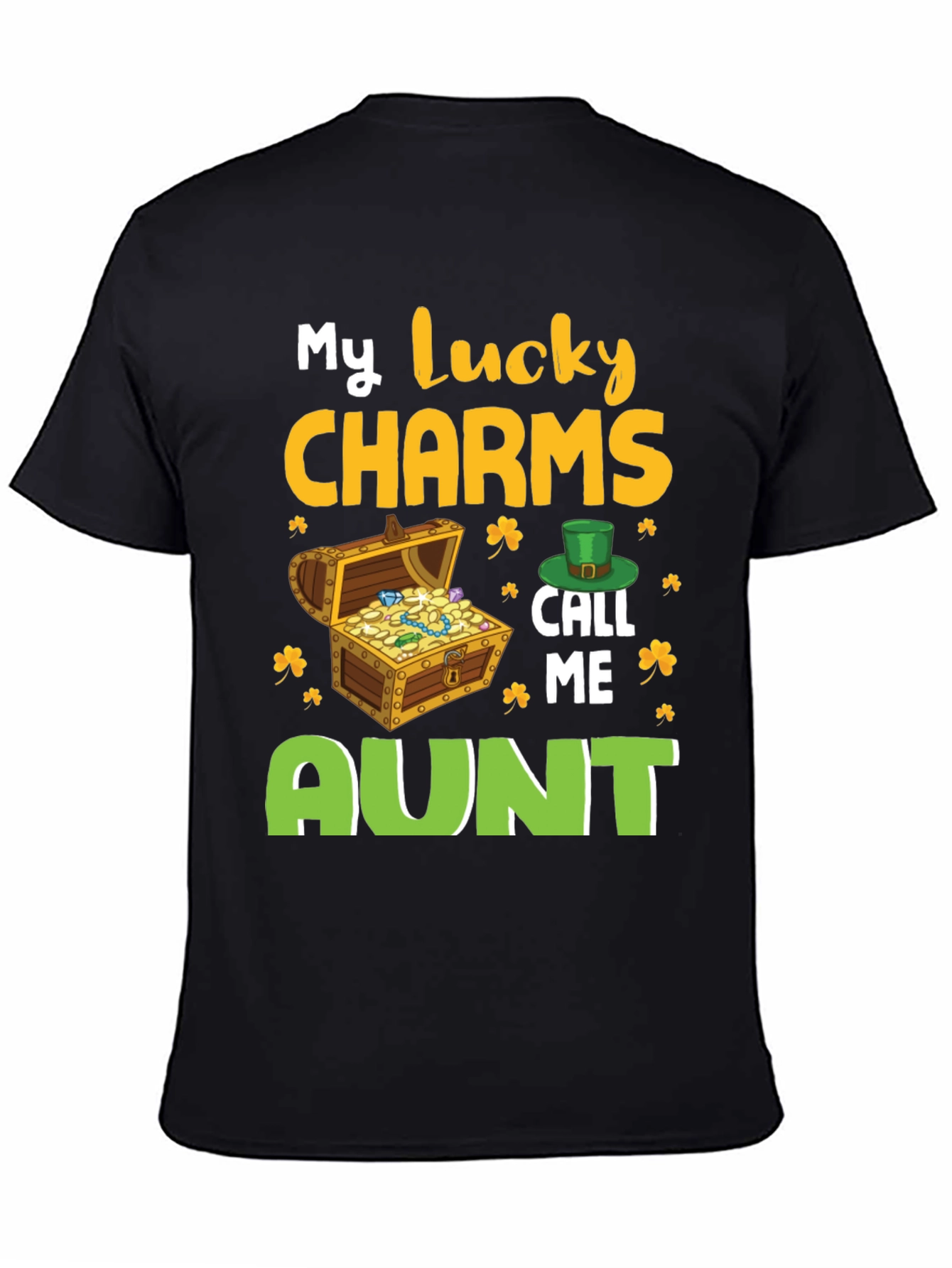 Lucky Charms Aunt St. Patricks Day T-Shirt