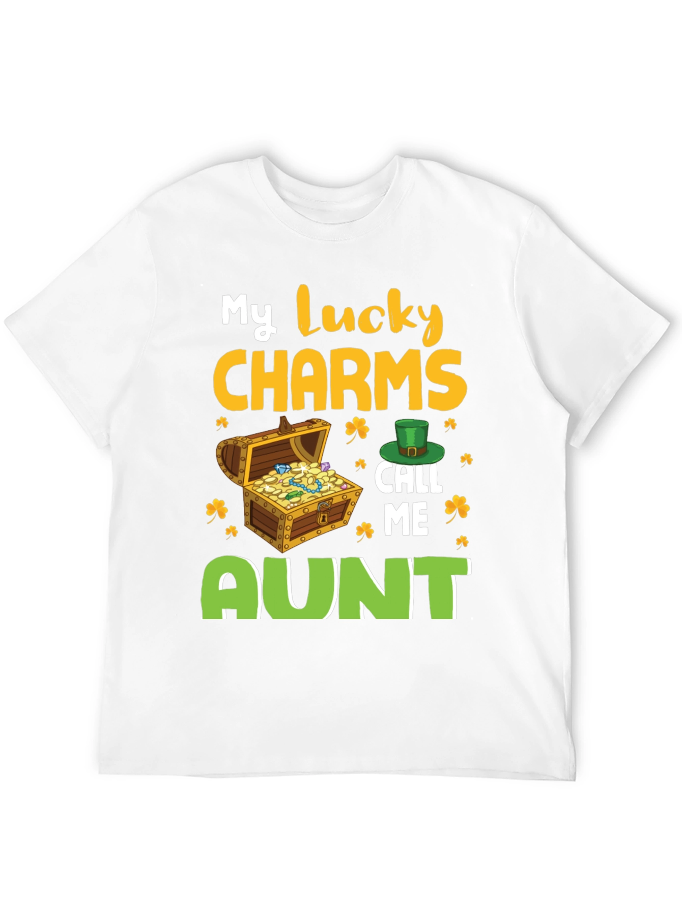 Lucky Charms Aunt St. Patricks Day T-Shirt