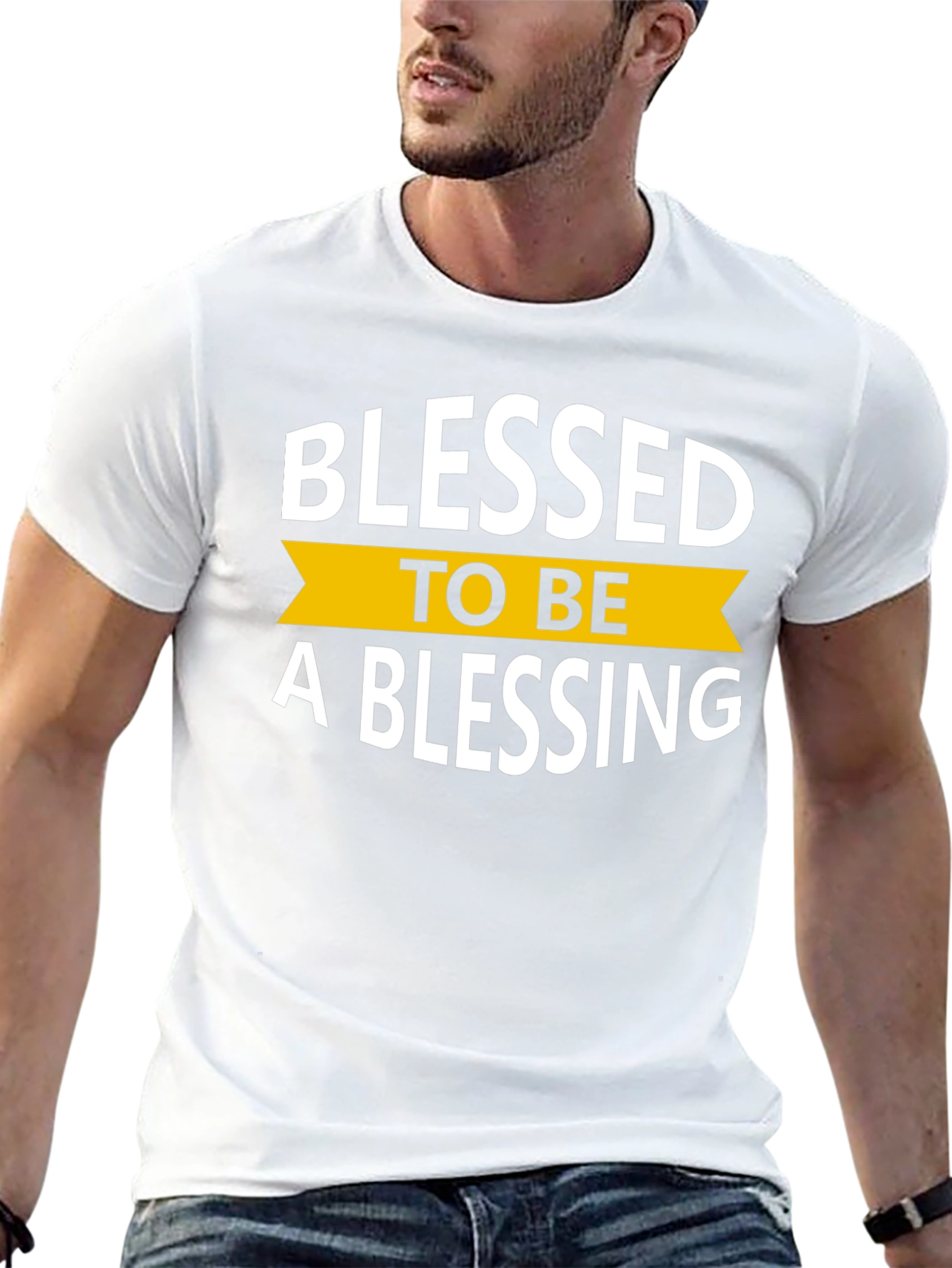 Blessed to Be a Blessing Black T-Shirt