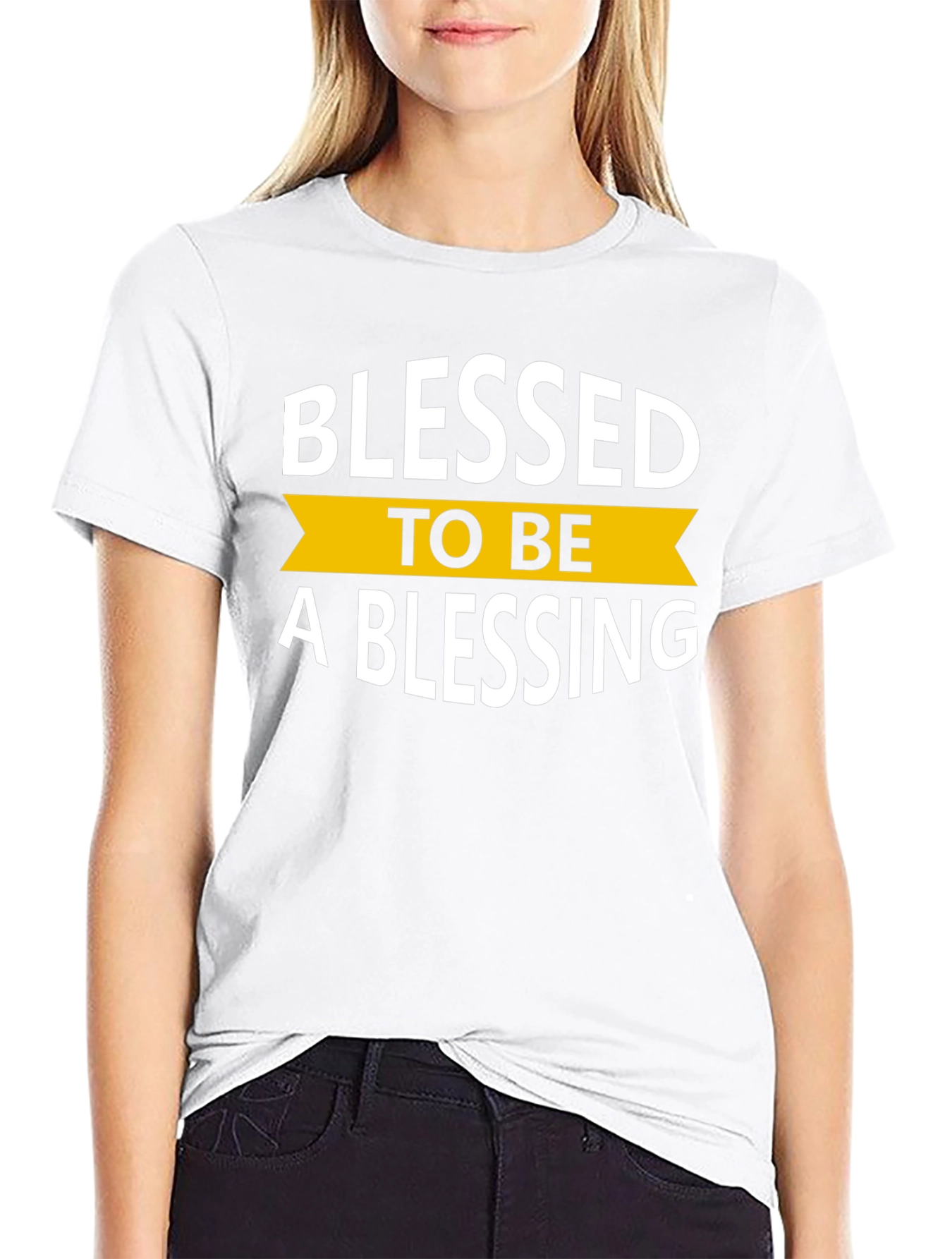 Blessed to Be a Blessing Black T-Shirt