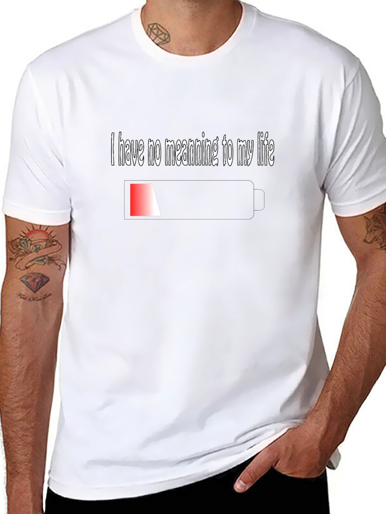 Existential Humor T-Shirt - I Have No Meaning