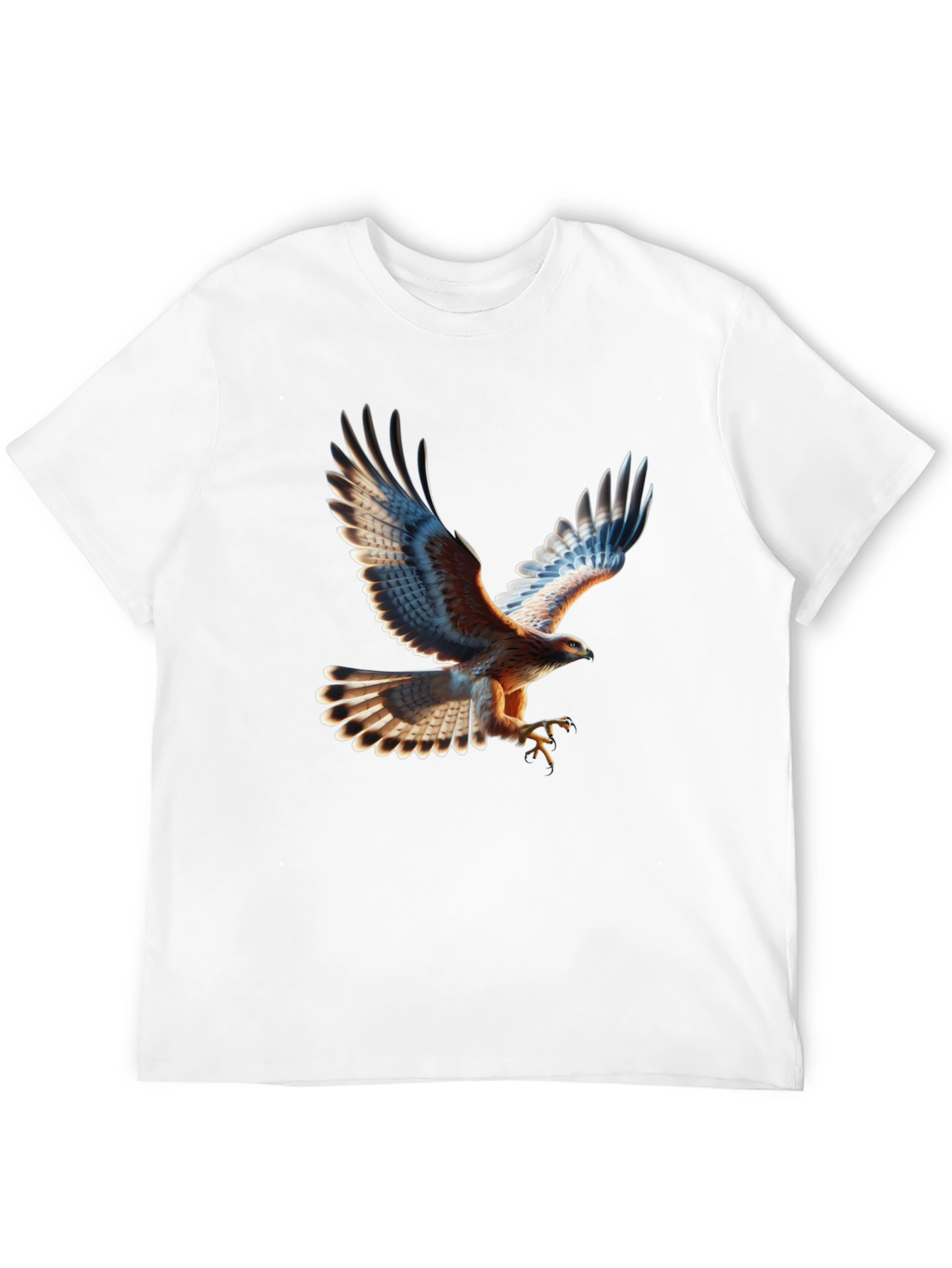 Eagle Graphic T-Shirt - Stylish Bird Print Tee