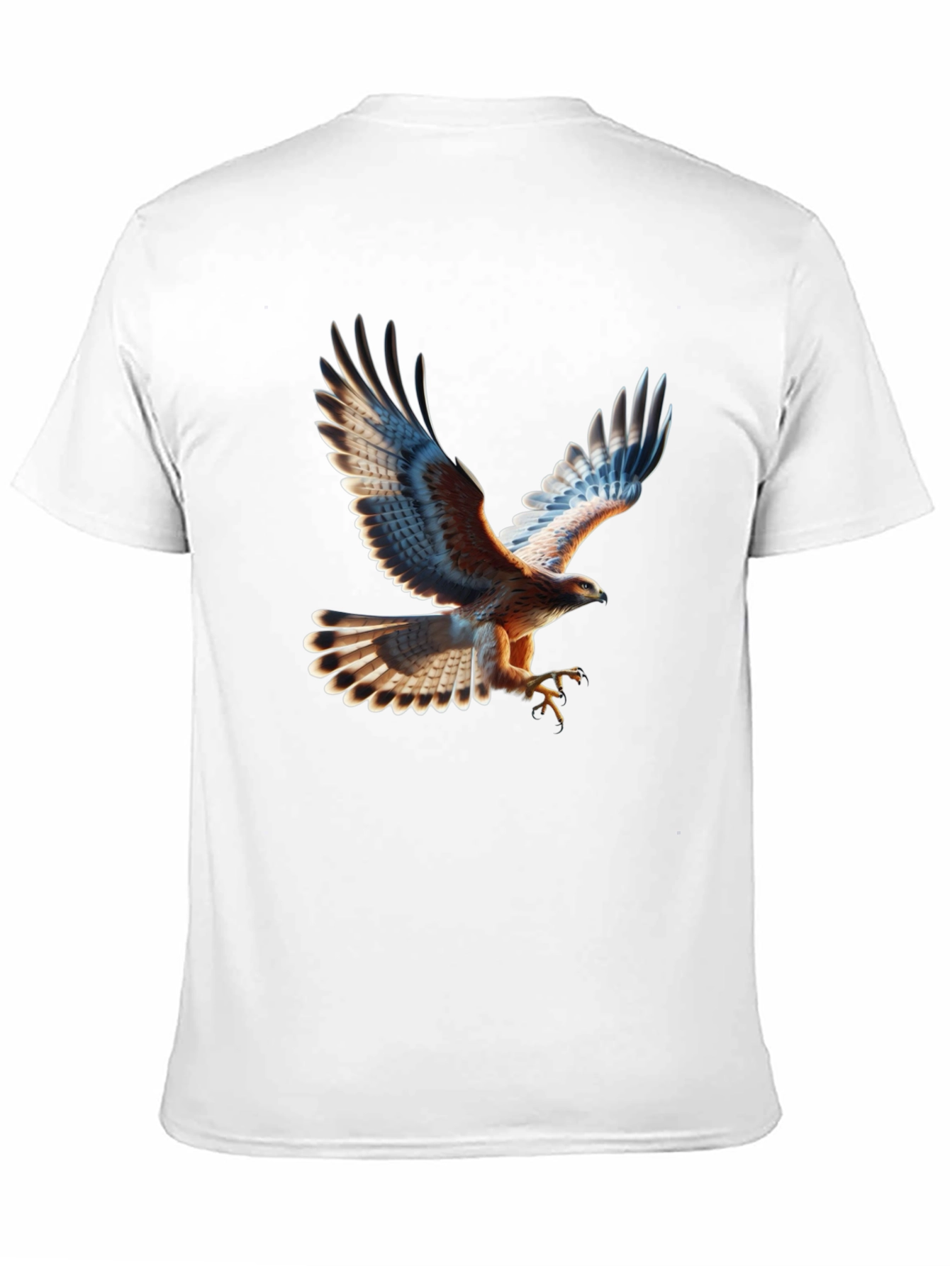 Eagle Graphic T-Shirt - Stylish Bird Print Tee
