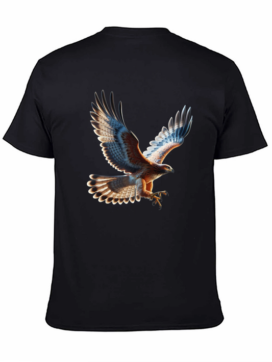 Eagle Graphic T-Shirt - Stylish Bird Print Tee