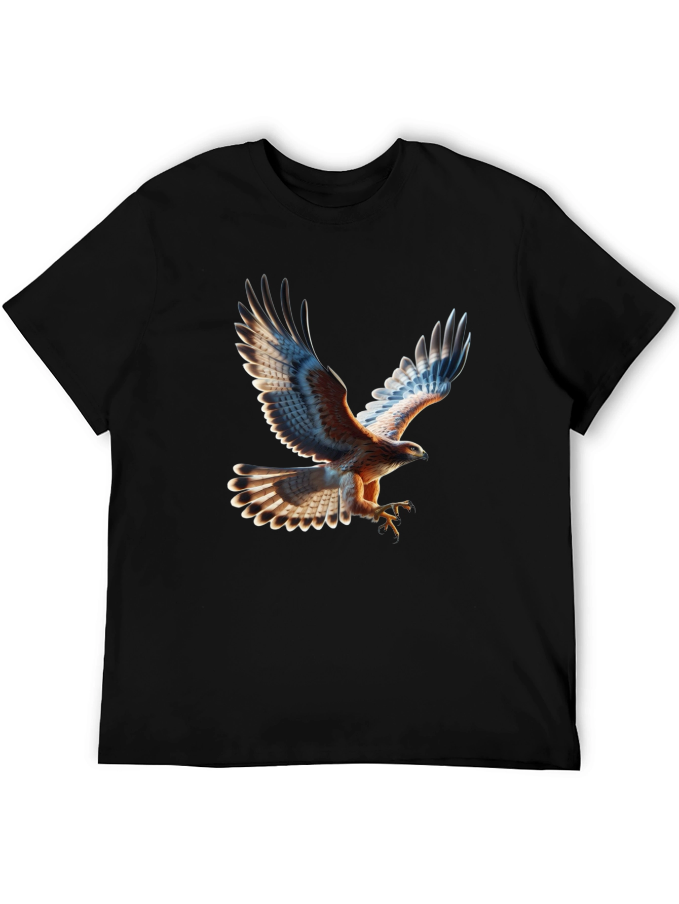 Eagle Graphic T-Shirt - Stylish Bird Print Tee