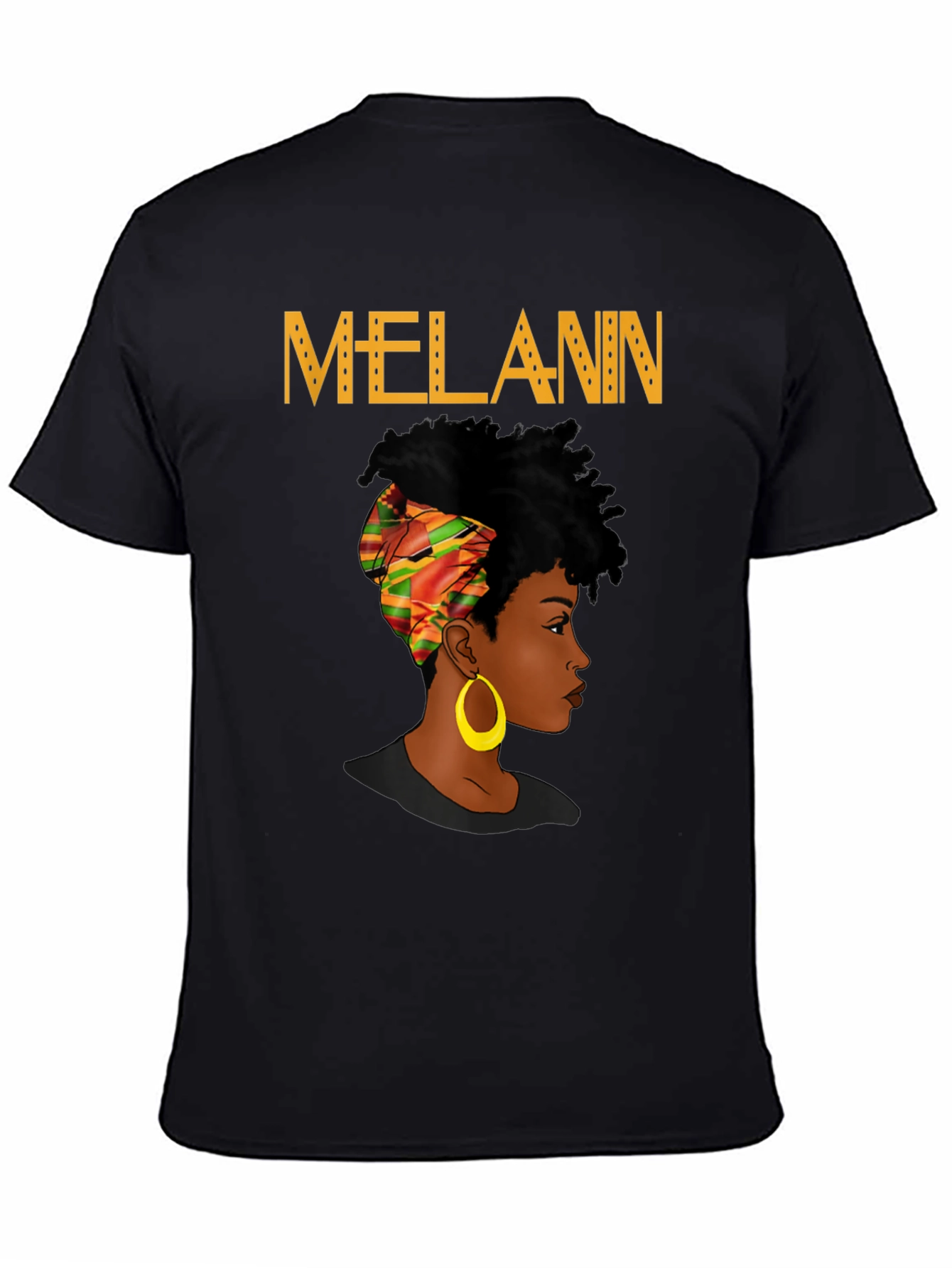 Melanin Queen Black Graphic Tee